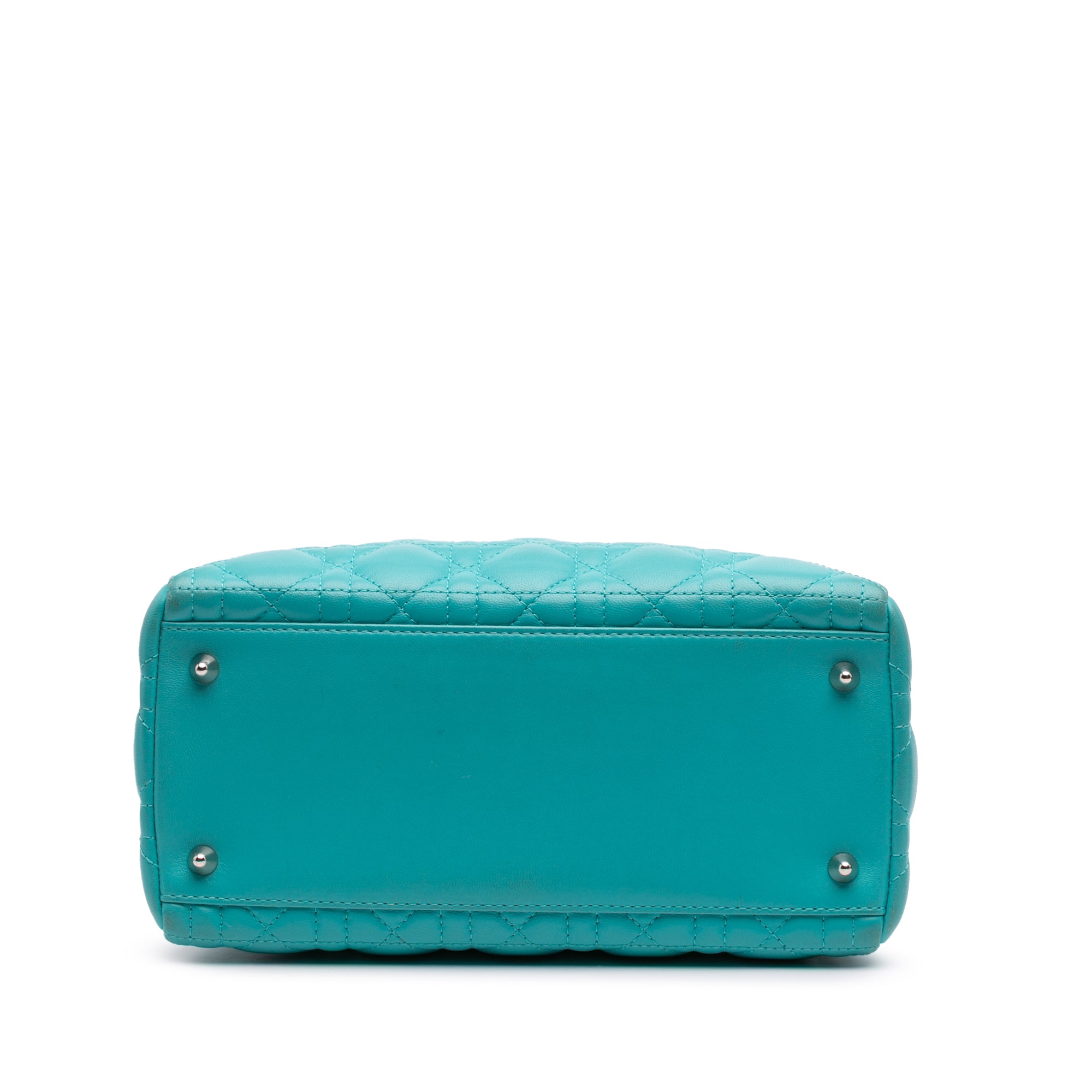 Dior Medium Lambskin Cannage Lady Dior - image 3