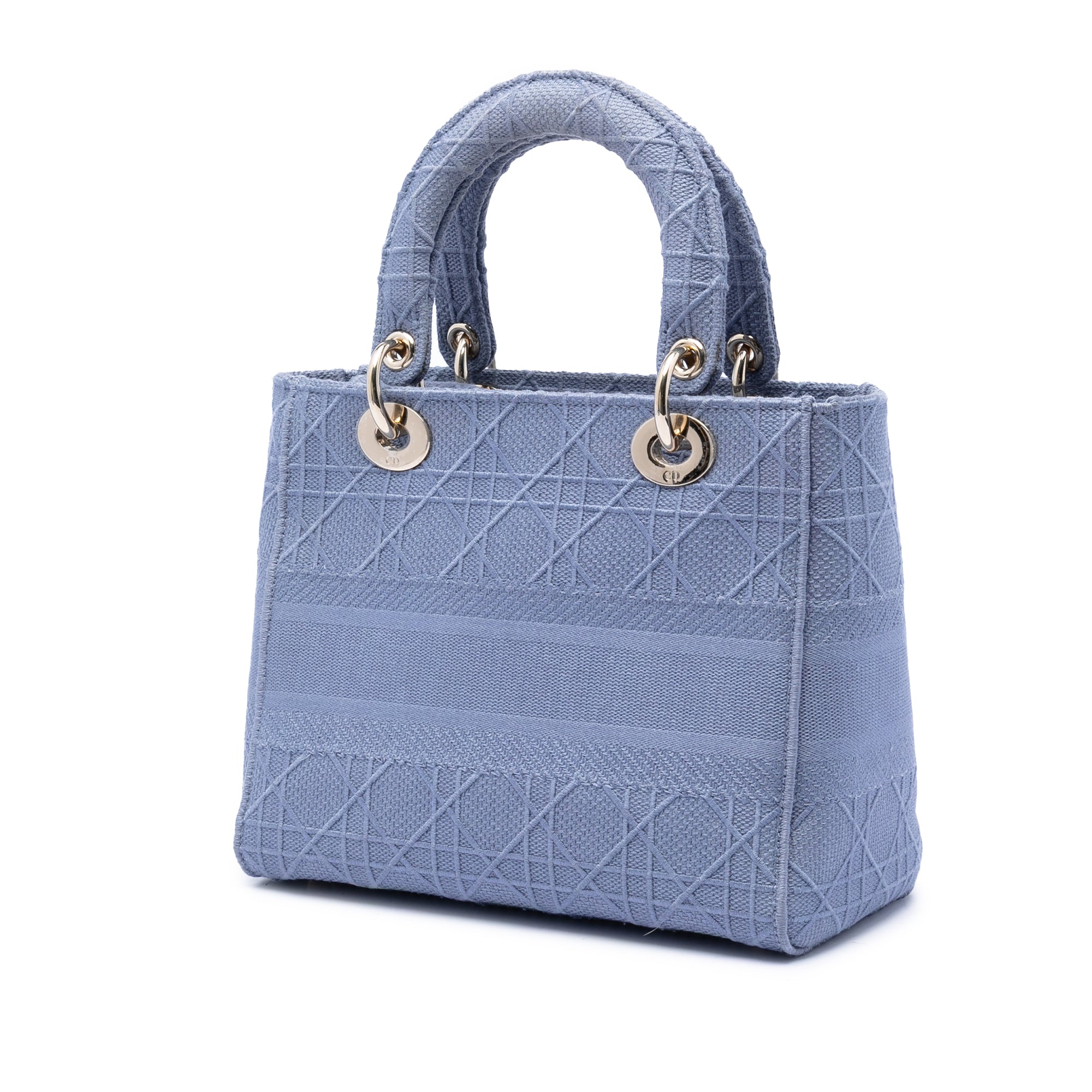 Dior Medium Canvas Cannage Lady D Lite - image 2