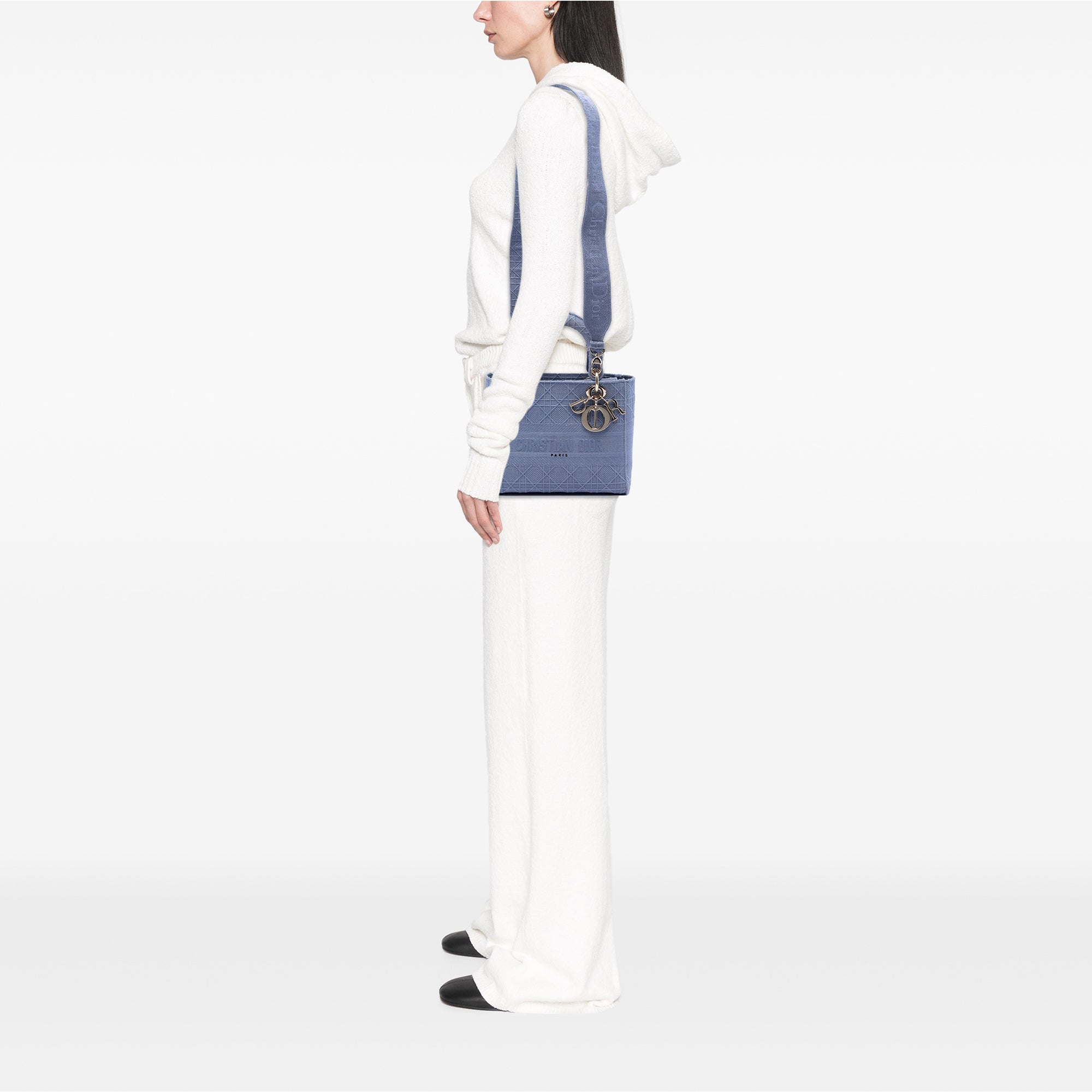 Dior Medium Canvas Cannage Lady D Lite - image 5