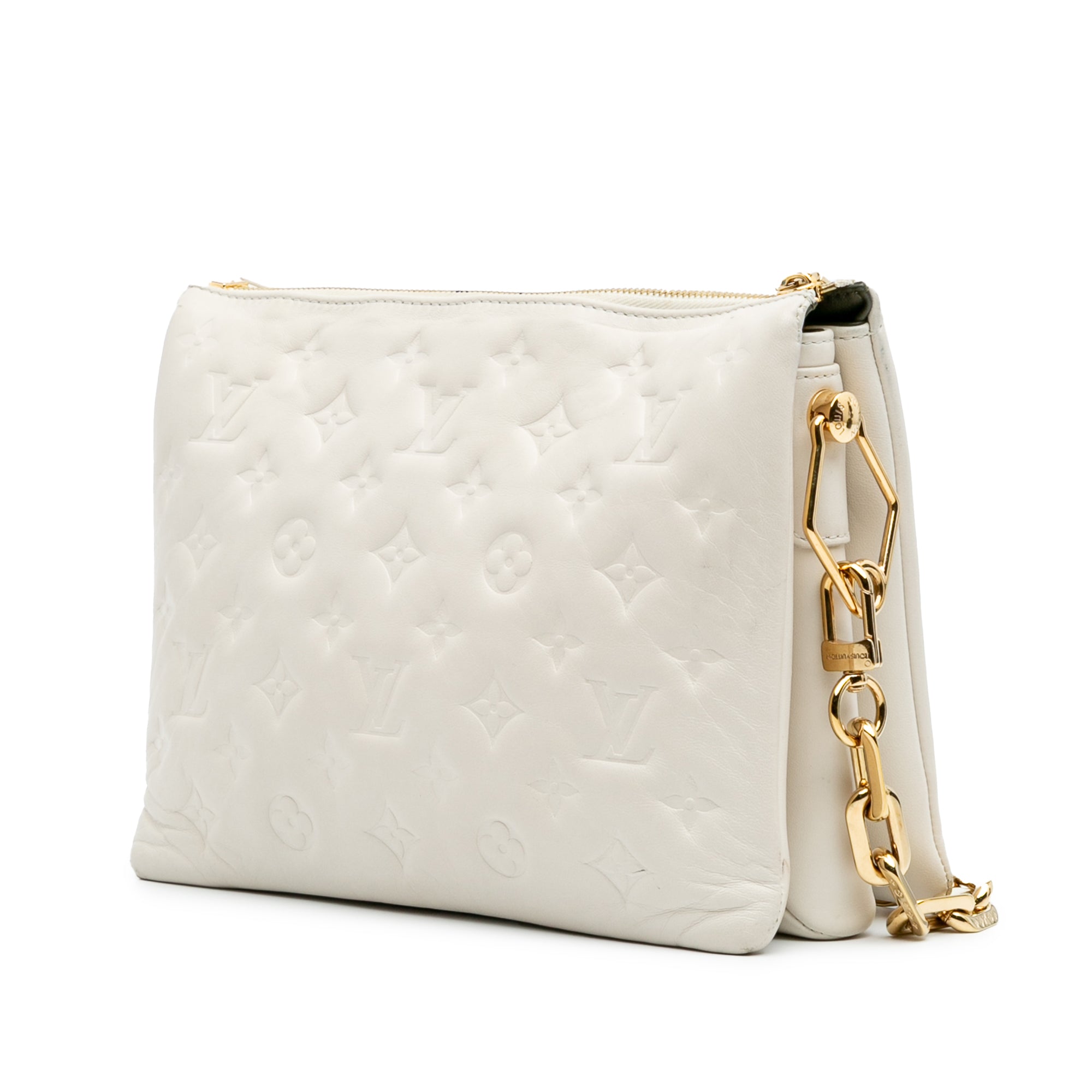 Louis Vuitton Monogram Embossed Puffy Lambskin Coussin PM - image 2