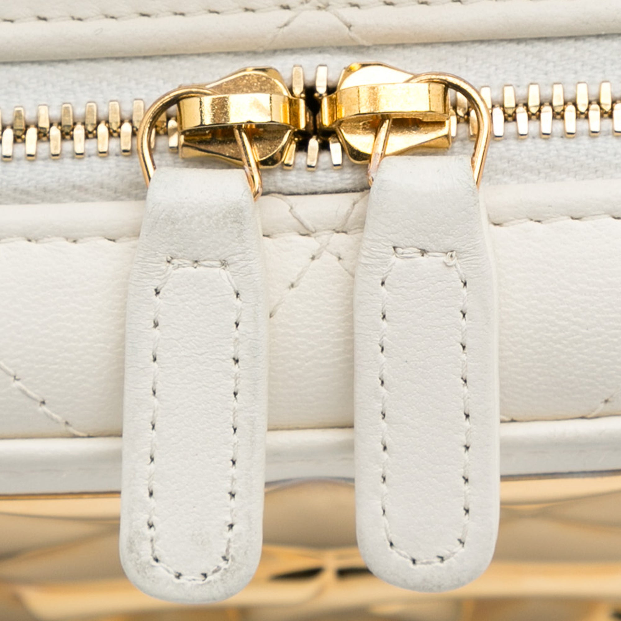 Chanel Golden Plate Vanity Case - image 10