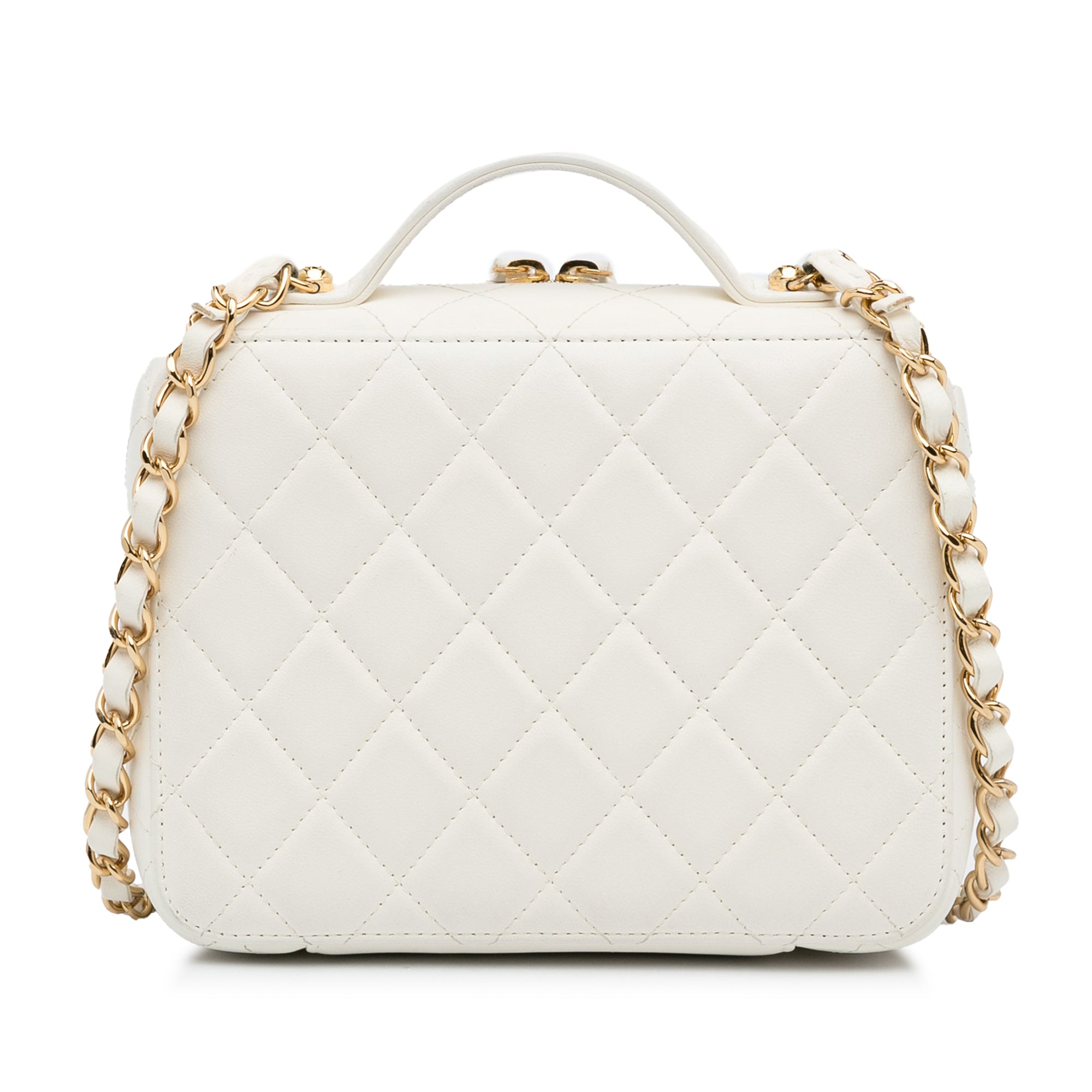 Chanel Golden Plate Vanity Case - image 4