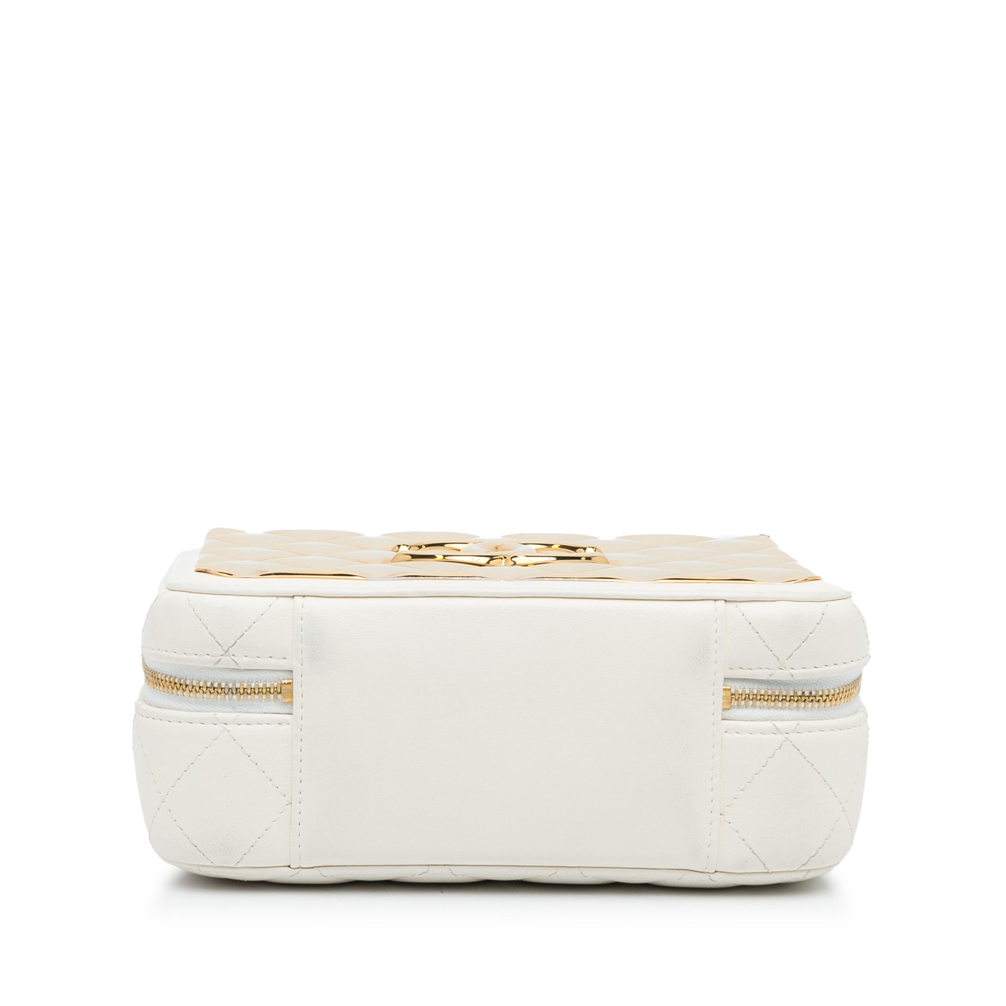 Chanel Golden Plate Vanity Case - image 5