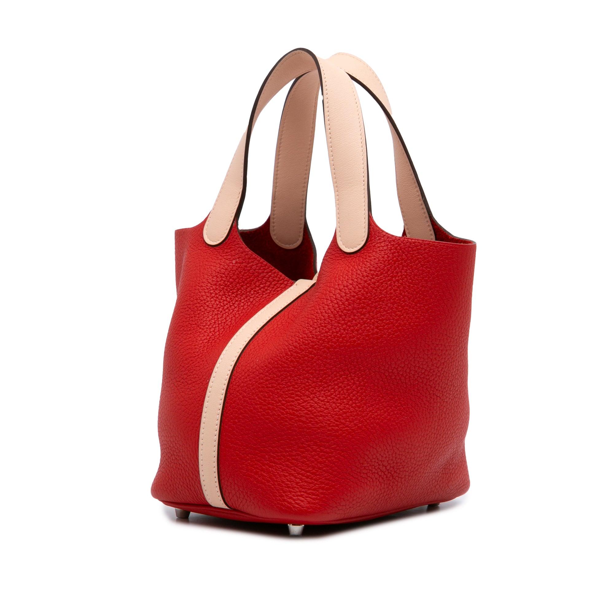Hermès Bicolor Clemence and Swift Picotin Lock 18 - image 2