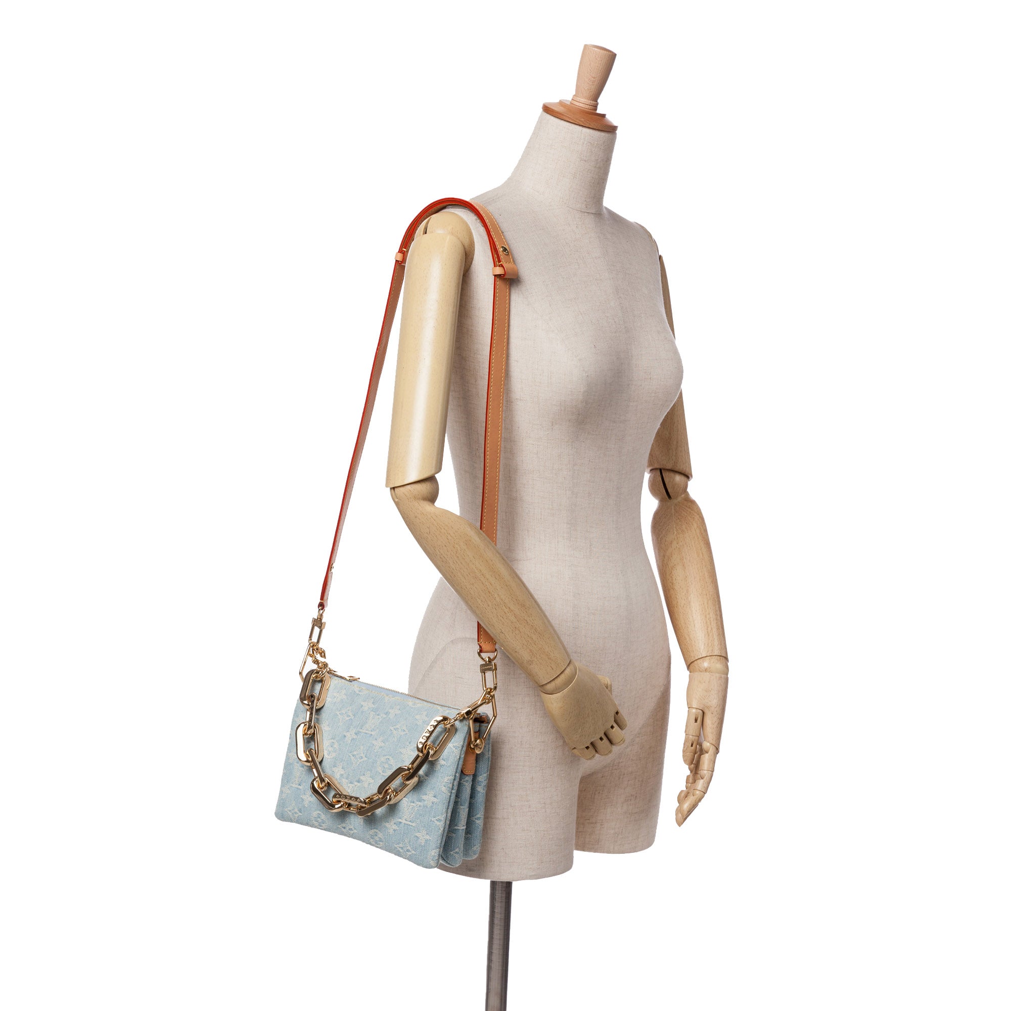 Louis Vuitton Monogram Denim Coussin BB - image 8