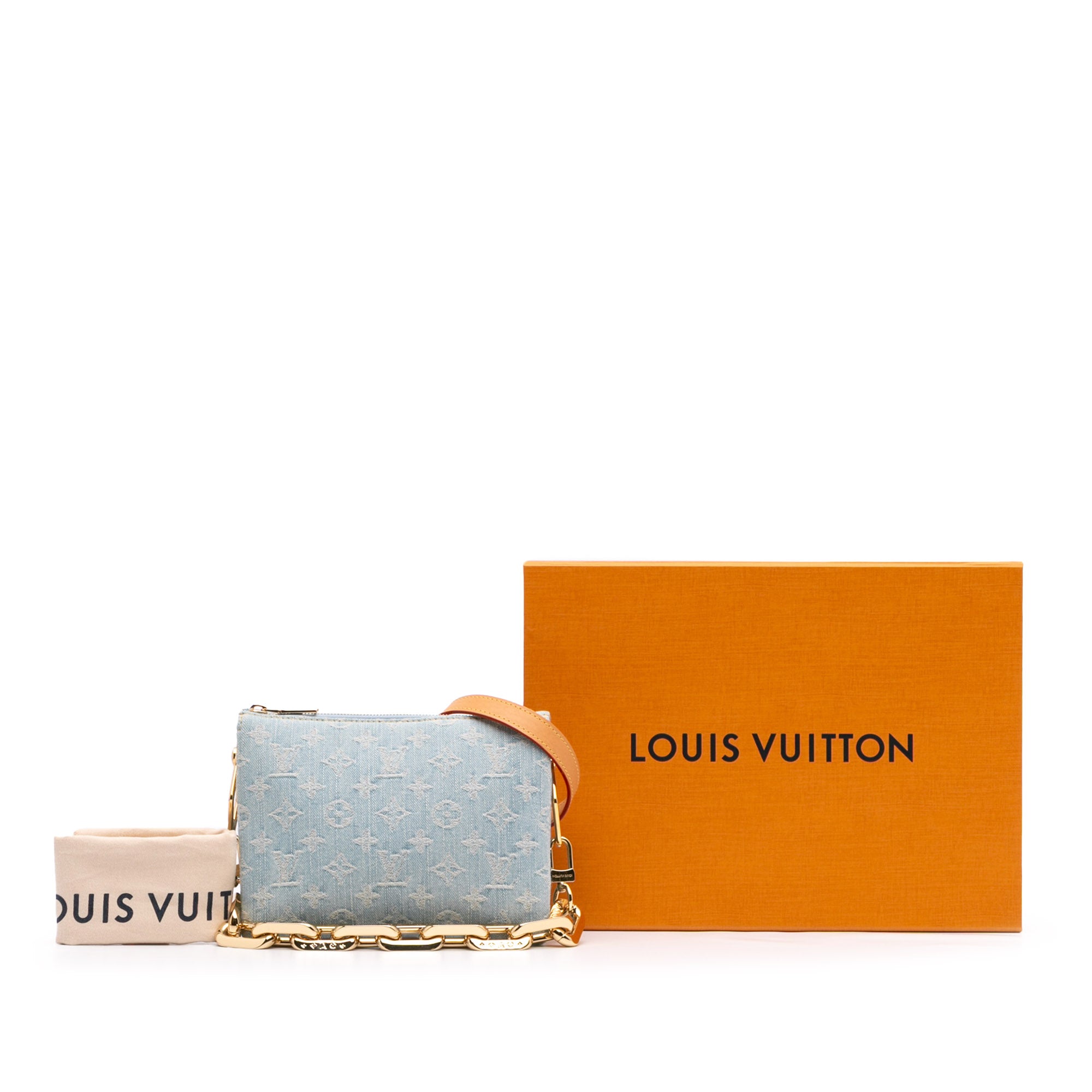 Louis Vuitton Monogram Denim Coussin BB - image 9
