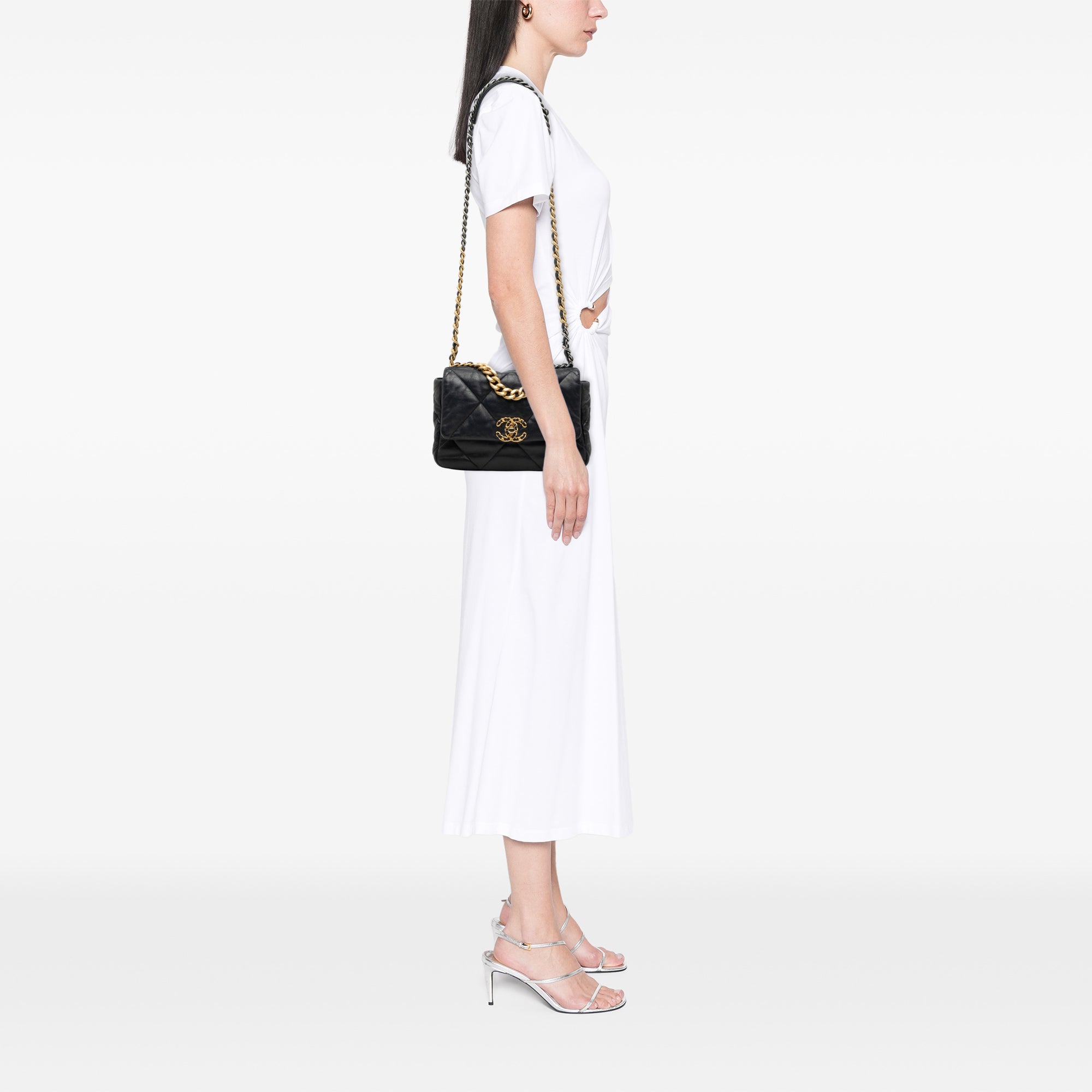 Chanel Medium Lambskin 19 Flap - image 7