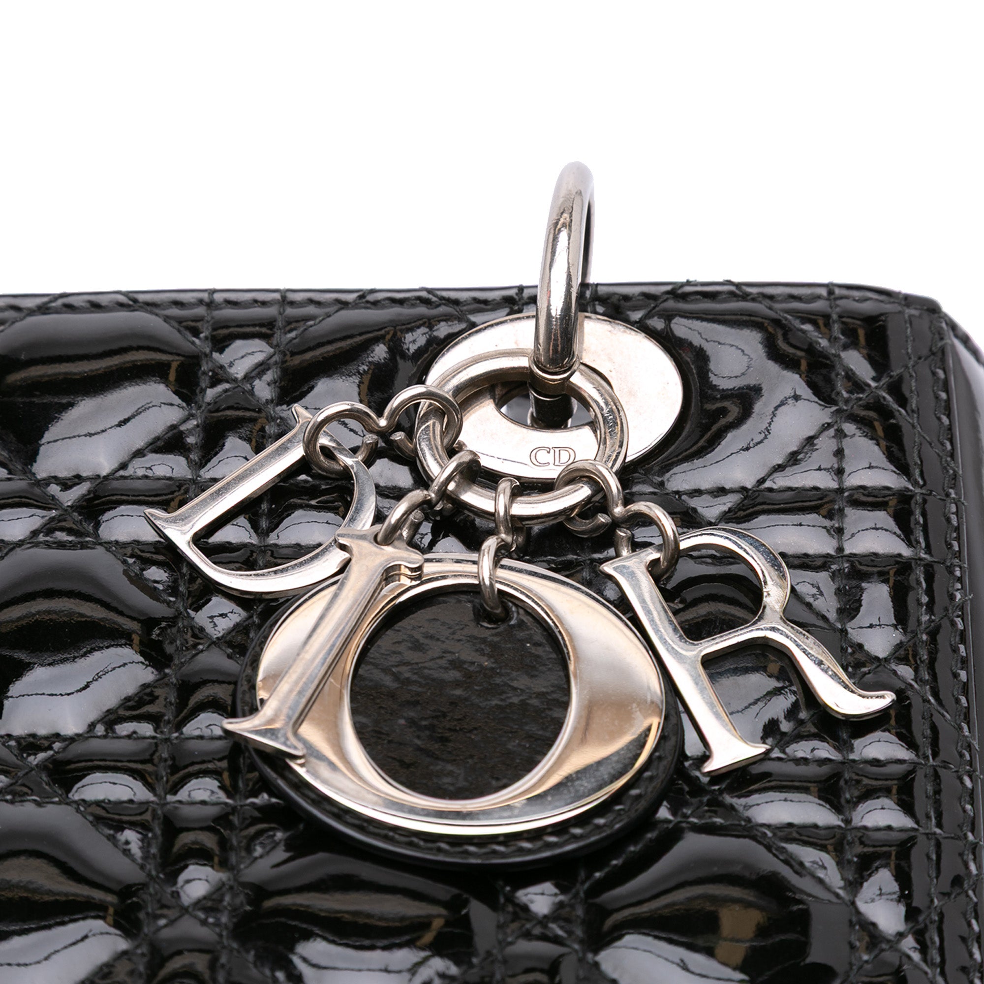 Dior Medium Patent Cannage Lady Dior - image 7