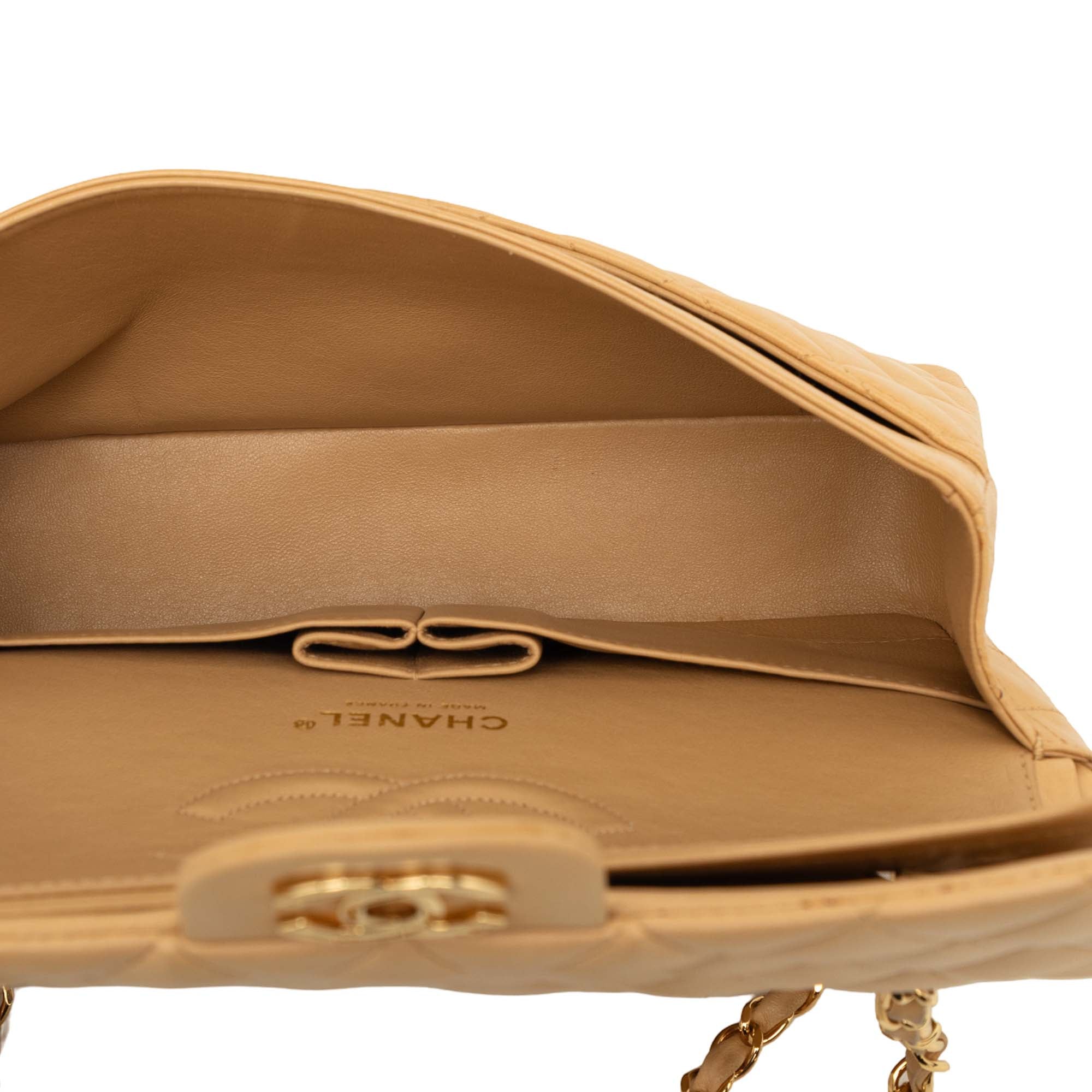 Chanel Medium Classic Lambskin Double Flap - image 4