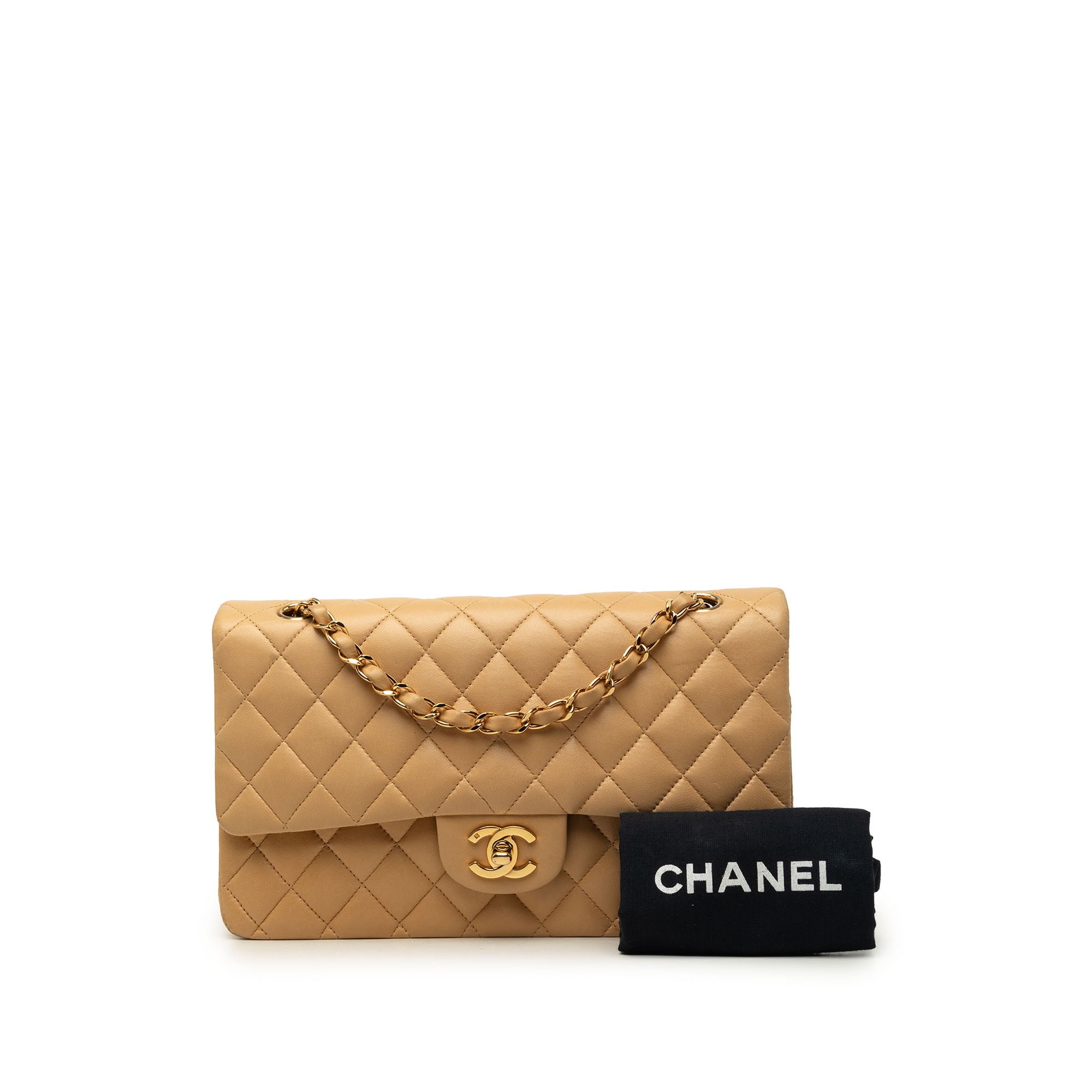 Chanel Medium Classic Lambskin Double Flap - image 7