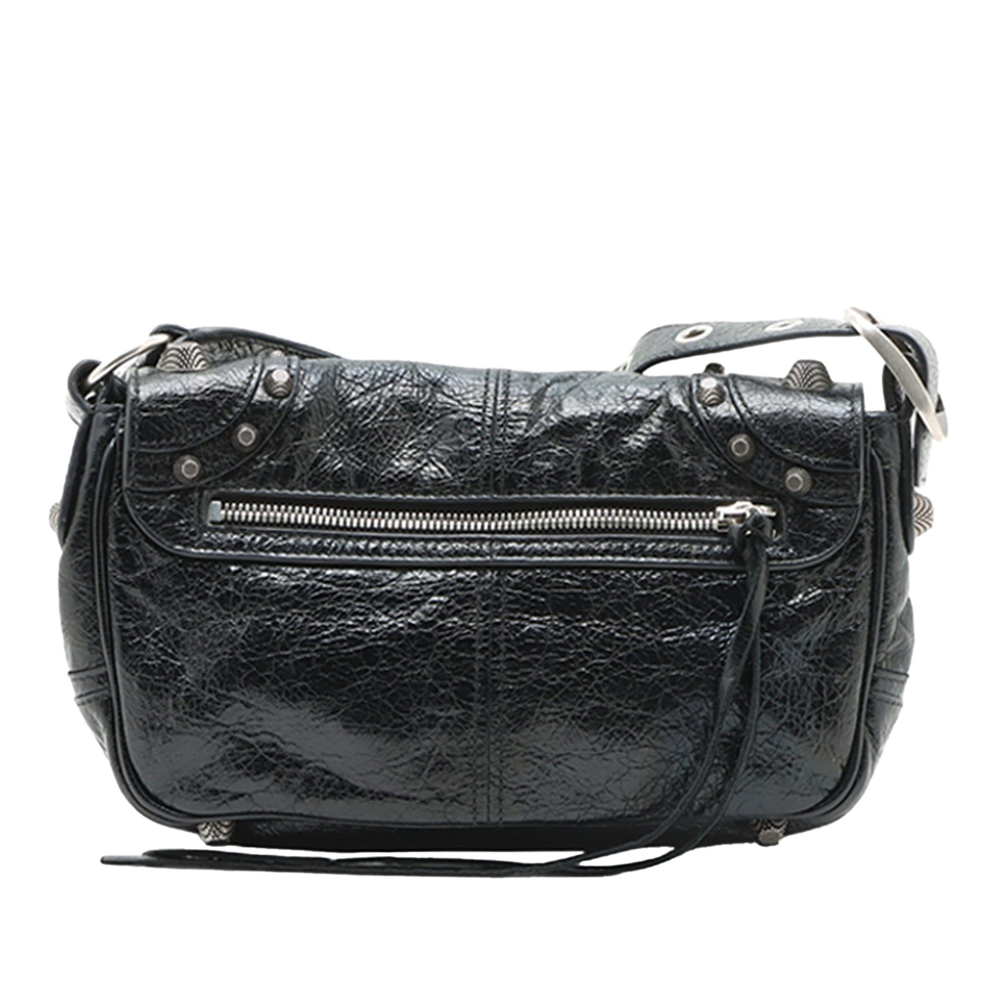 Balenciaga XS Lambskin Motocross Le Cagole Flap Crossbody - image 1