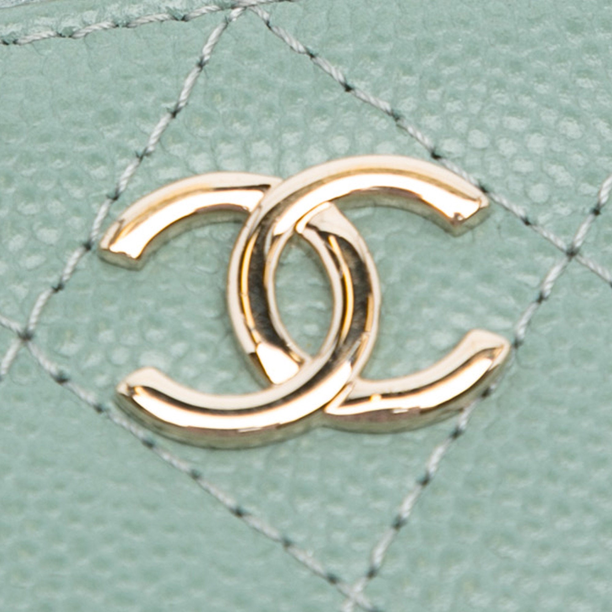 Chanel Mini Caviar Handle with Care Vanity Case - image 10