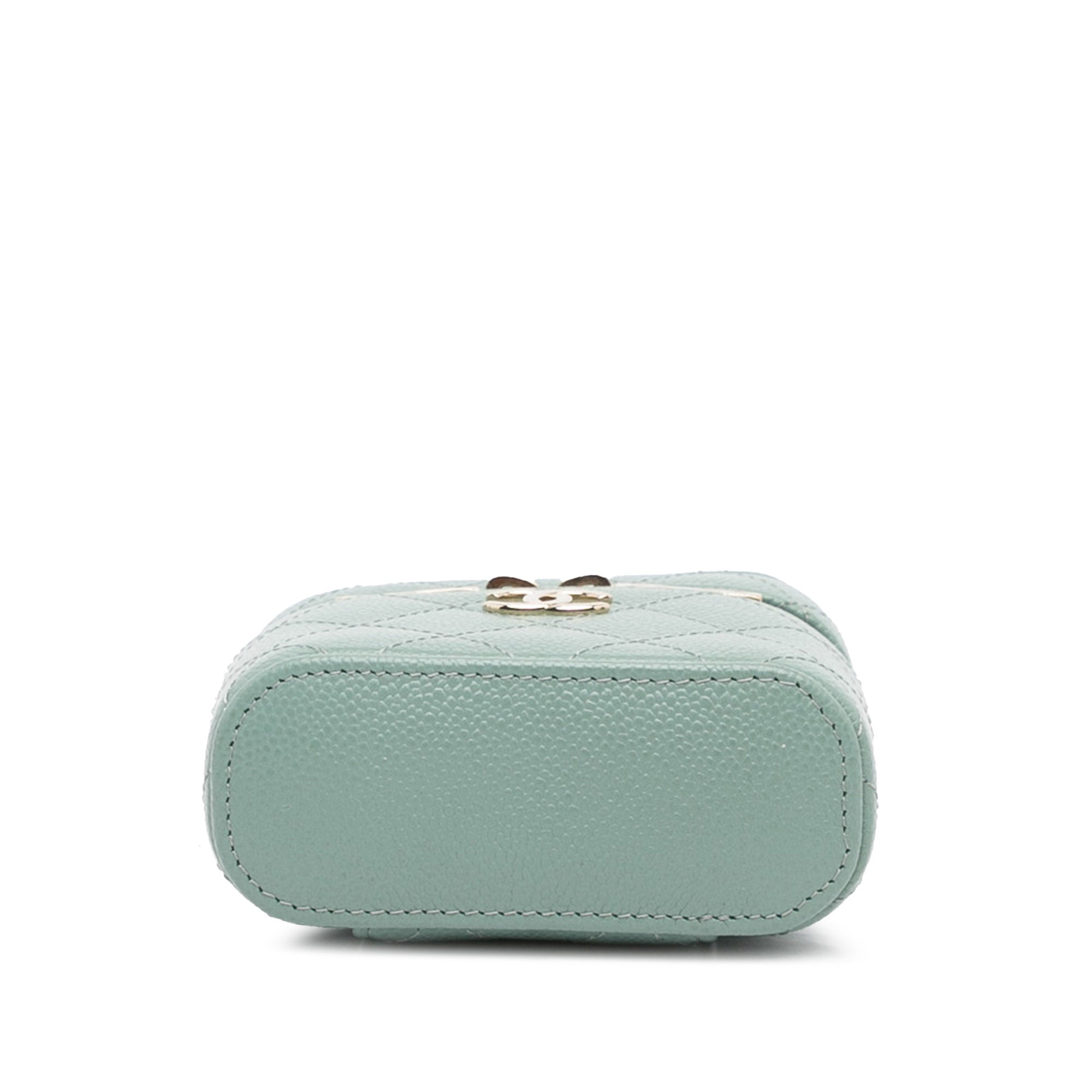 Chanel Mini Caviar Handle with Care Vanity Case - image 5