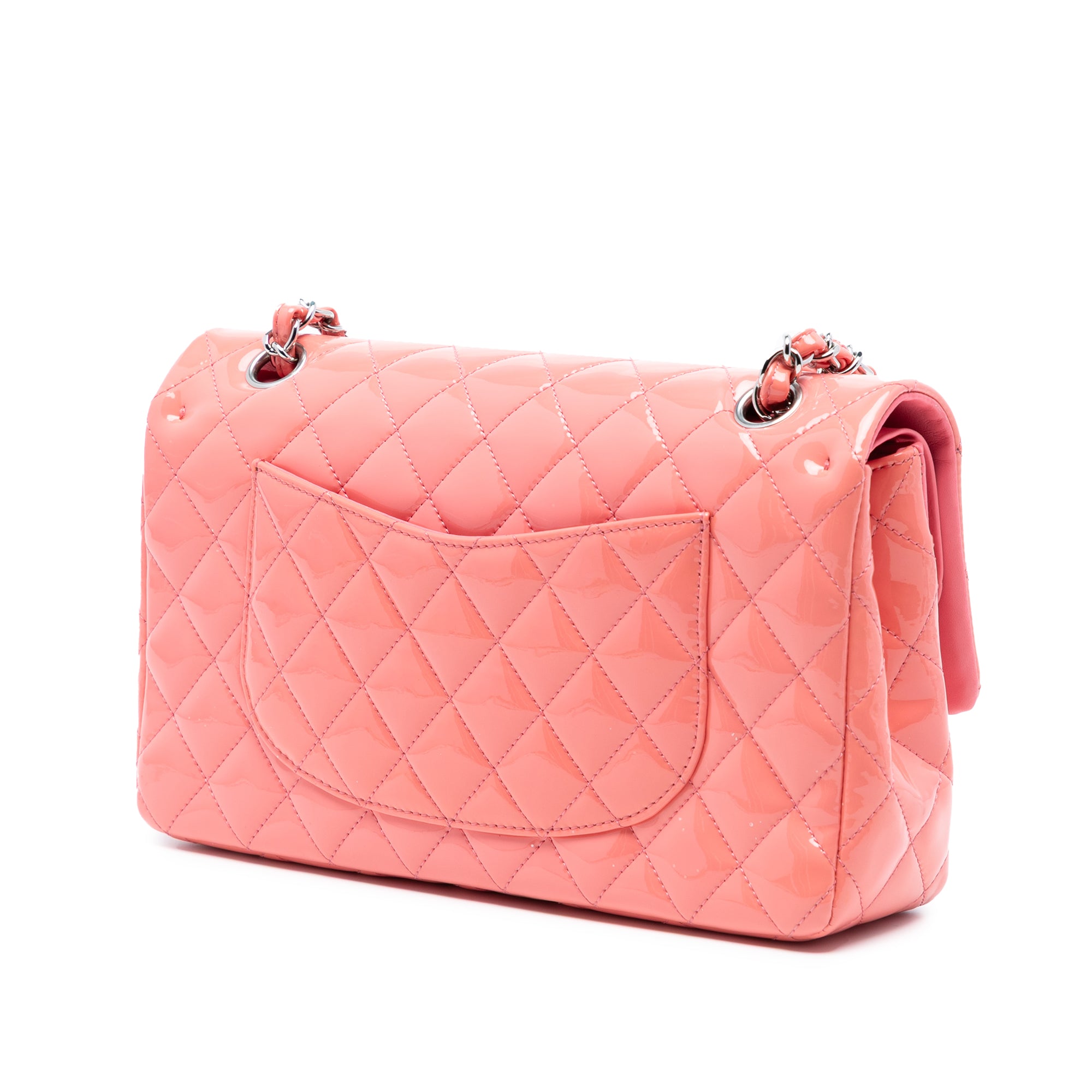 Chanel Medium Classic Patent Double Flap - image 2