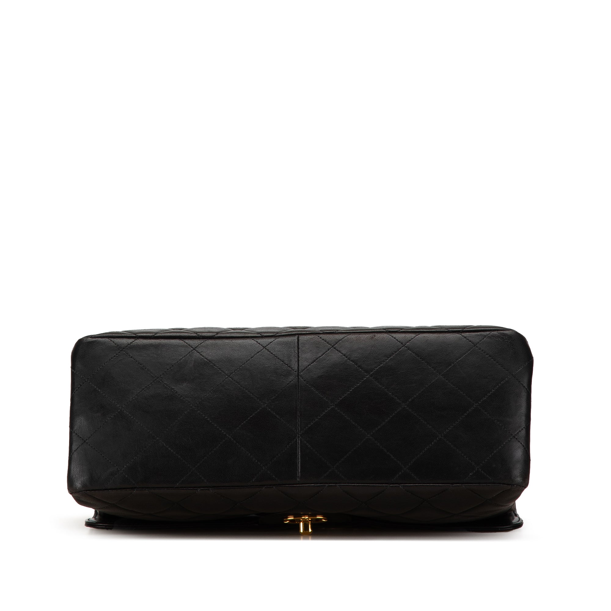 Chanel Jumbo Quilted Lambskin Double Sided Flap - image 4