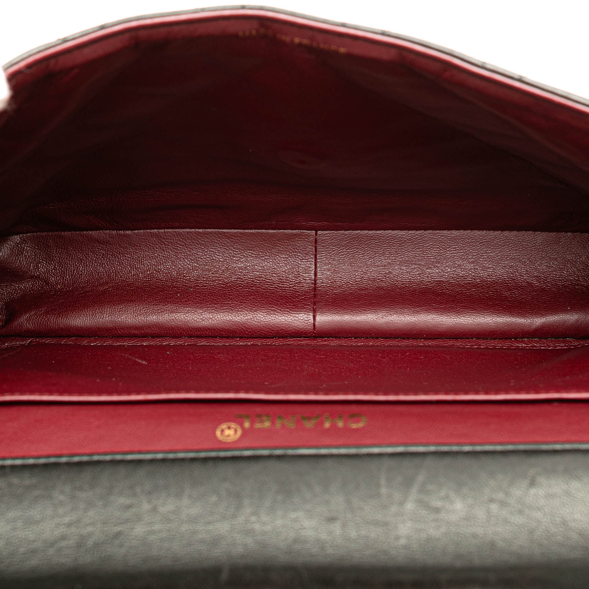 Chanel Jumbo Quilted Lambskin Double Sided Flap - image 5