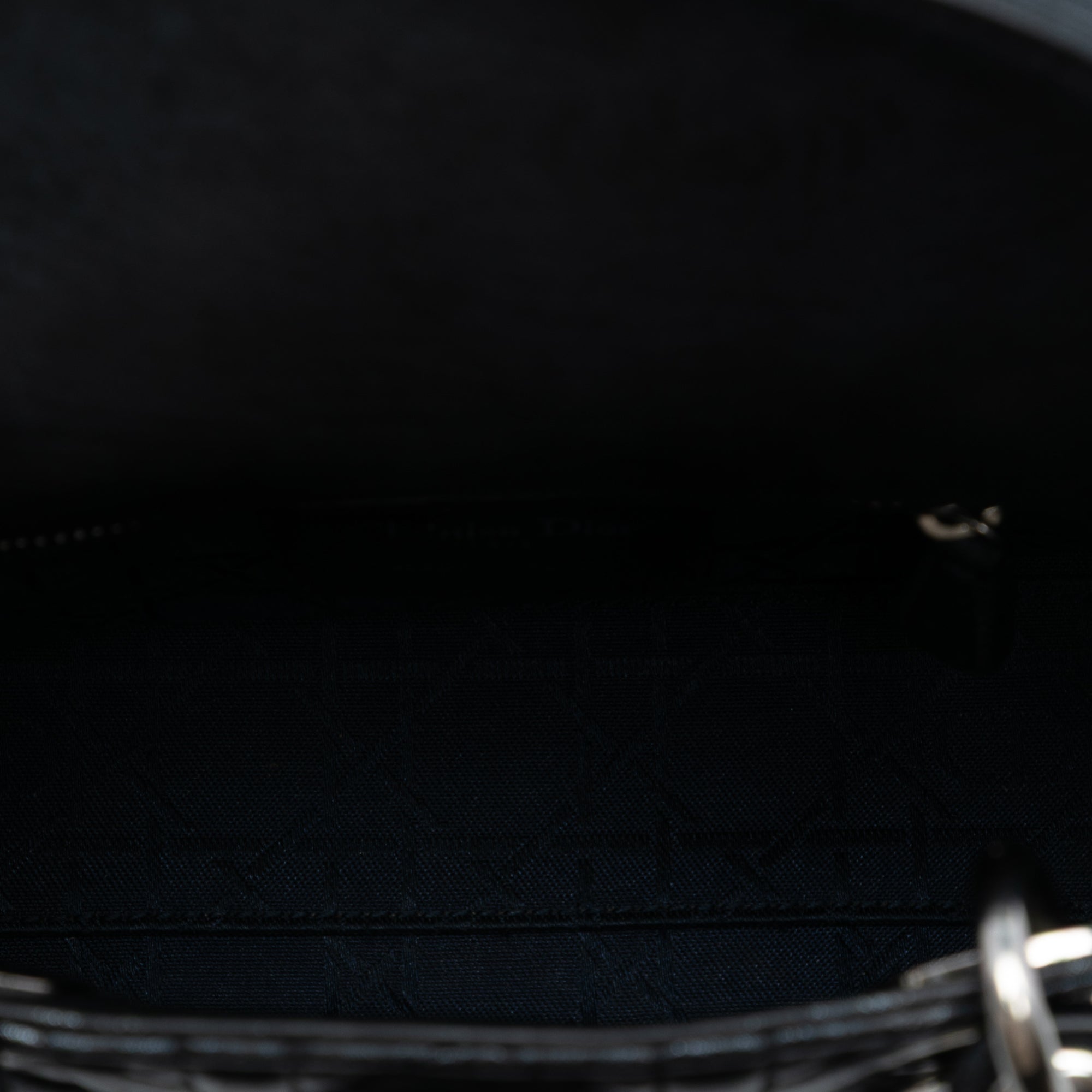 Dior Mini Iridescent Lambskin Cannage Lady Dior - image 4