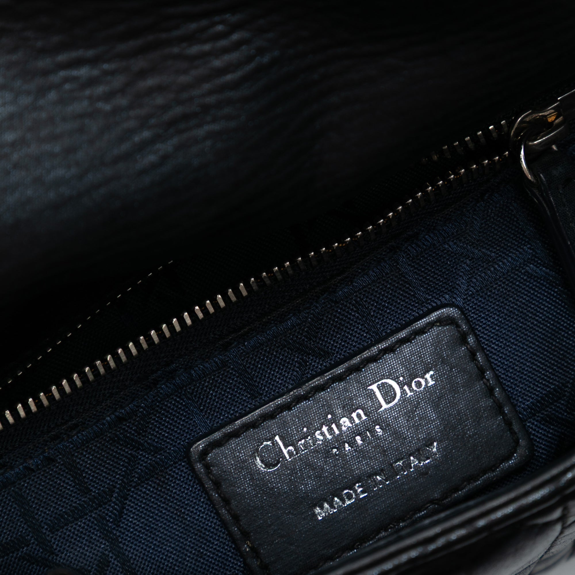 Dior Mini Iridescent Lambskin Cannage Lady Dior - image 5