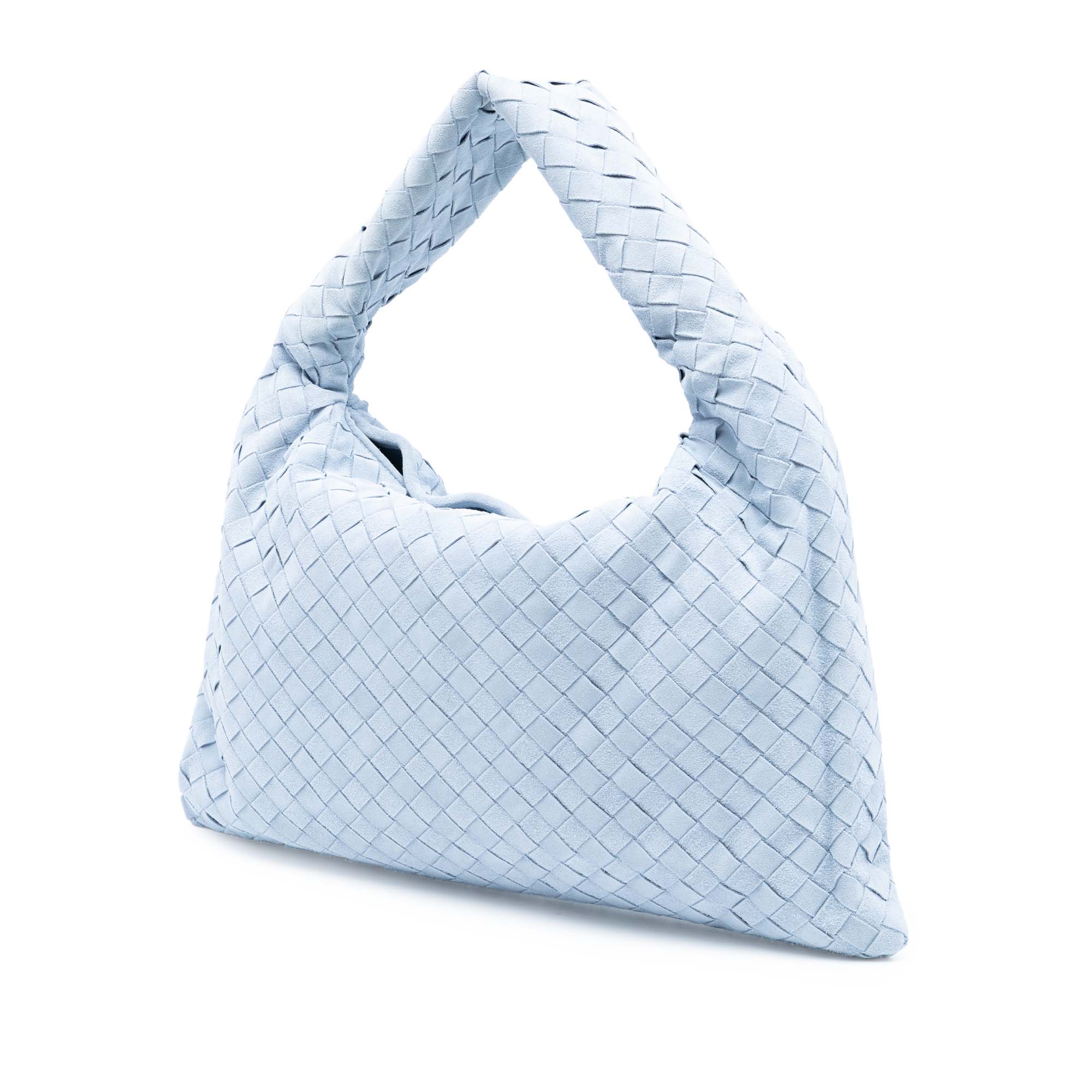 Bottega Veneta Small Suede Intrecciato Hop Hobo - image 2