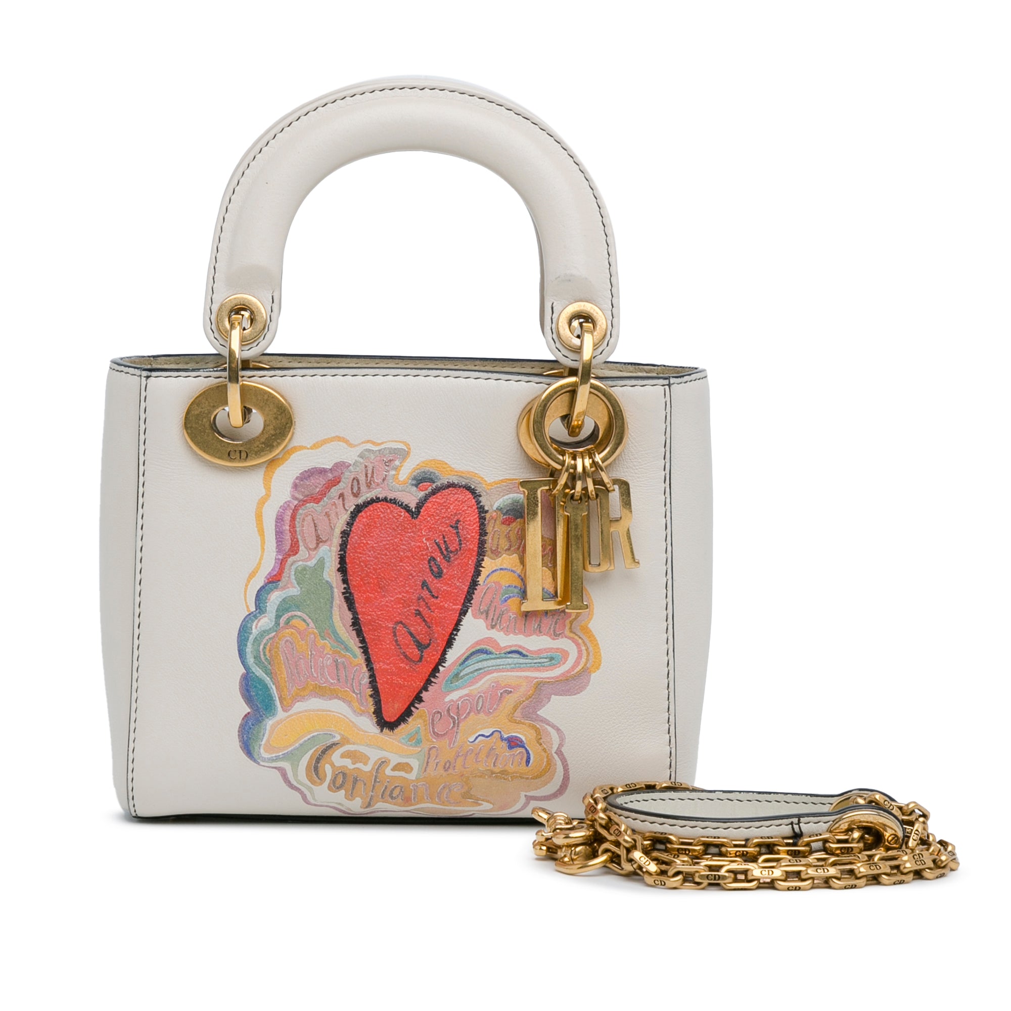 Dior DiorAmour Niki De Saint Phalle Mini Calfskin Lady Dior - image 10