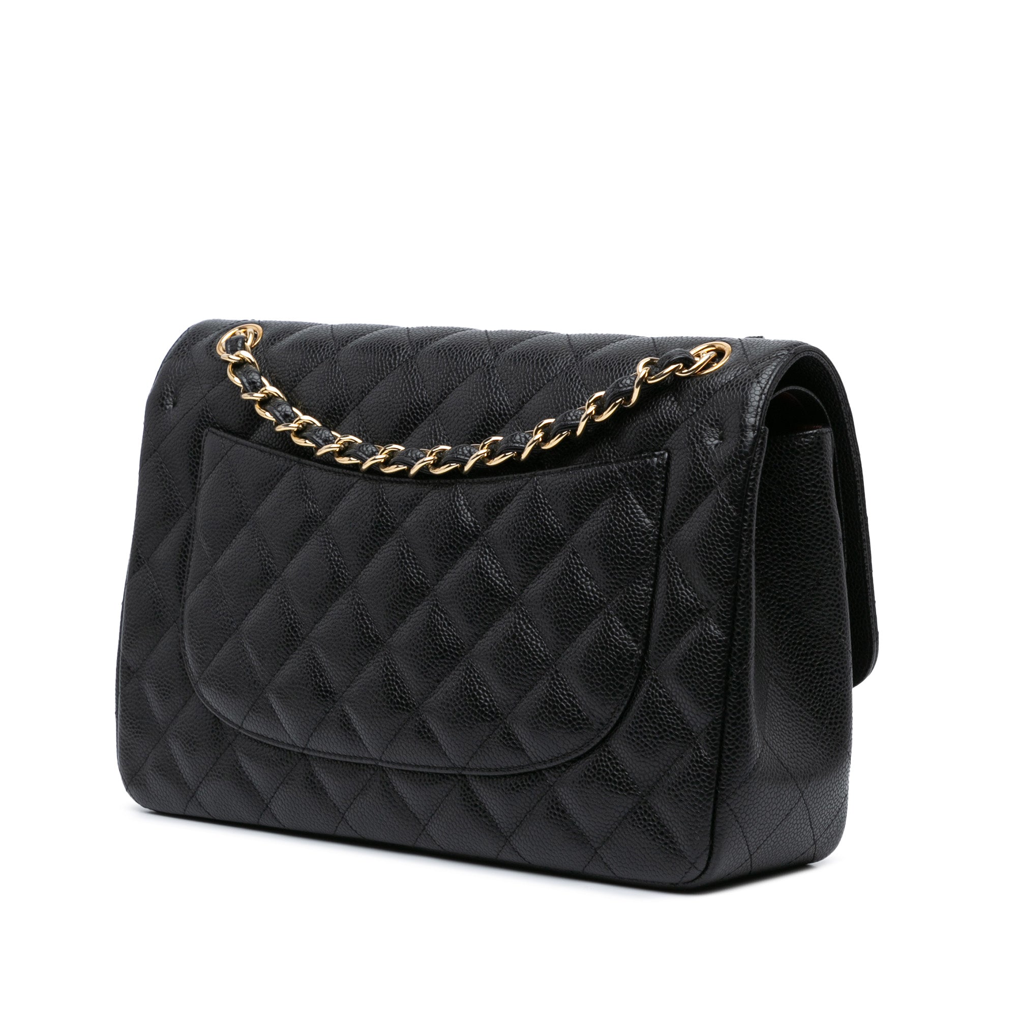 Chanel Jumbo Classic Caviar Double Flap - image 2