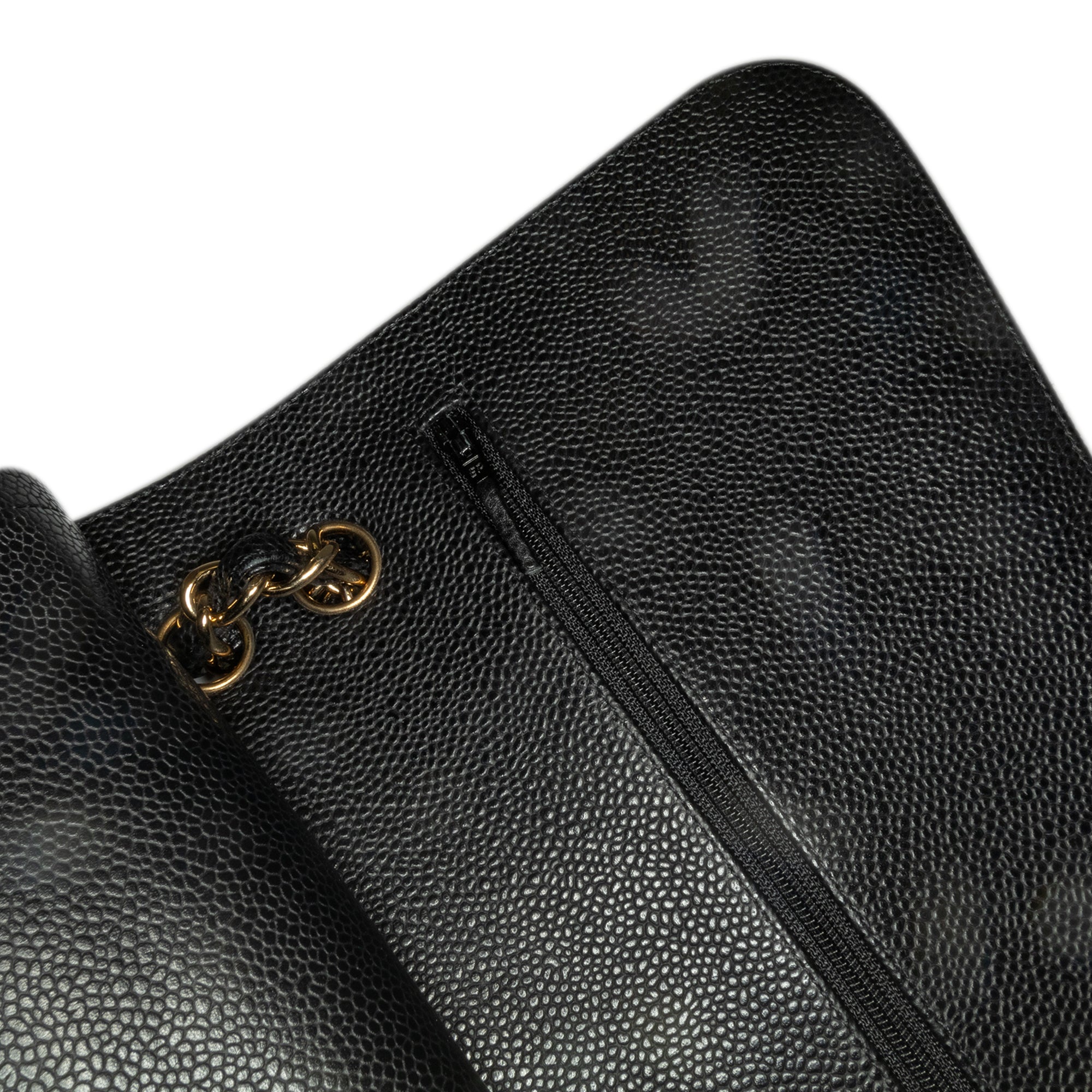 Chanel Jumbo Classic Caviar Double Flap - image 7