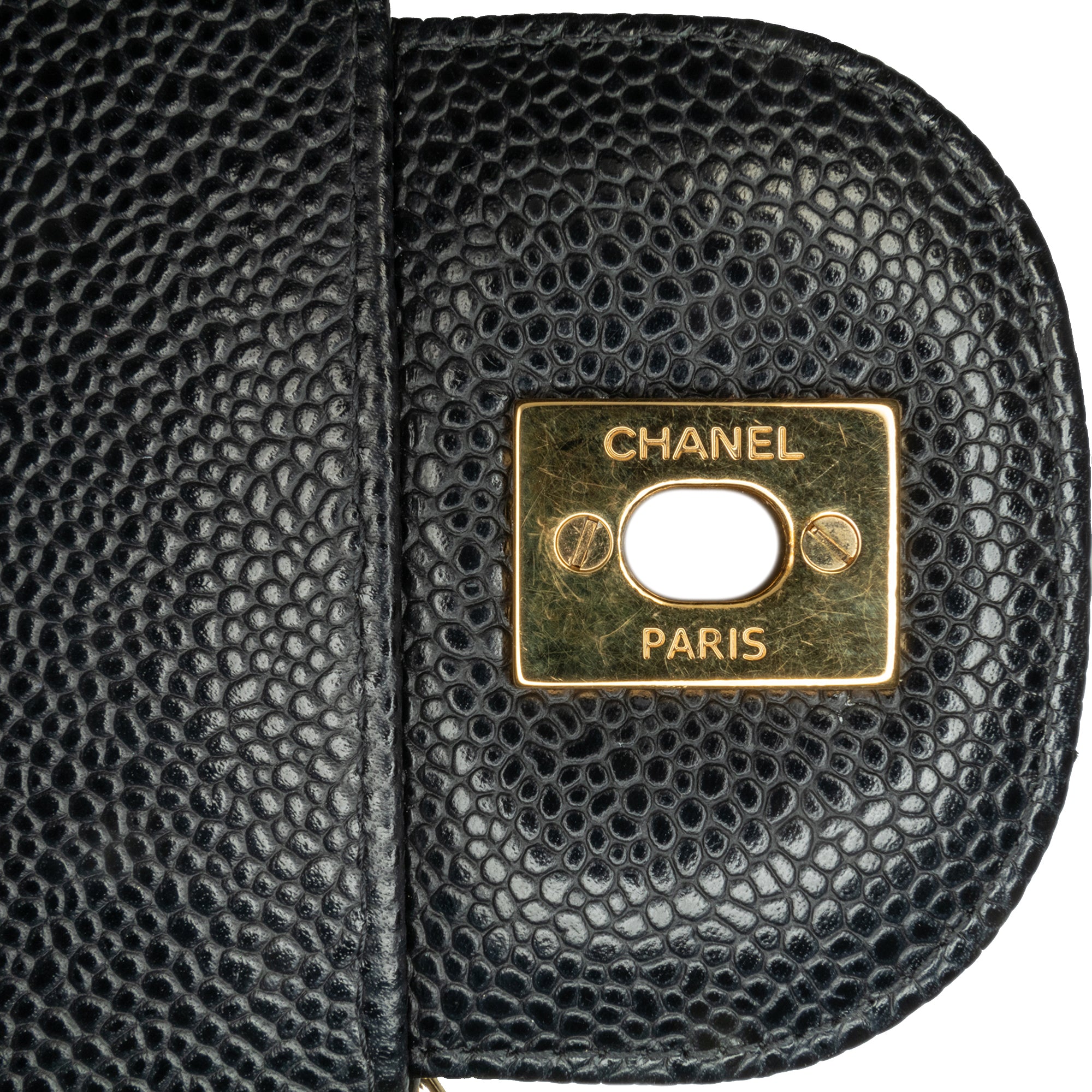 Chanel Jumbo Classic Caviar Double Flap - image 8