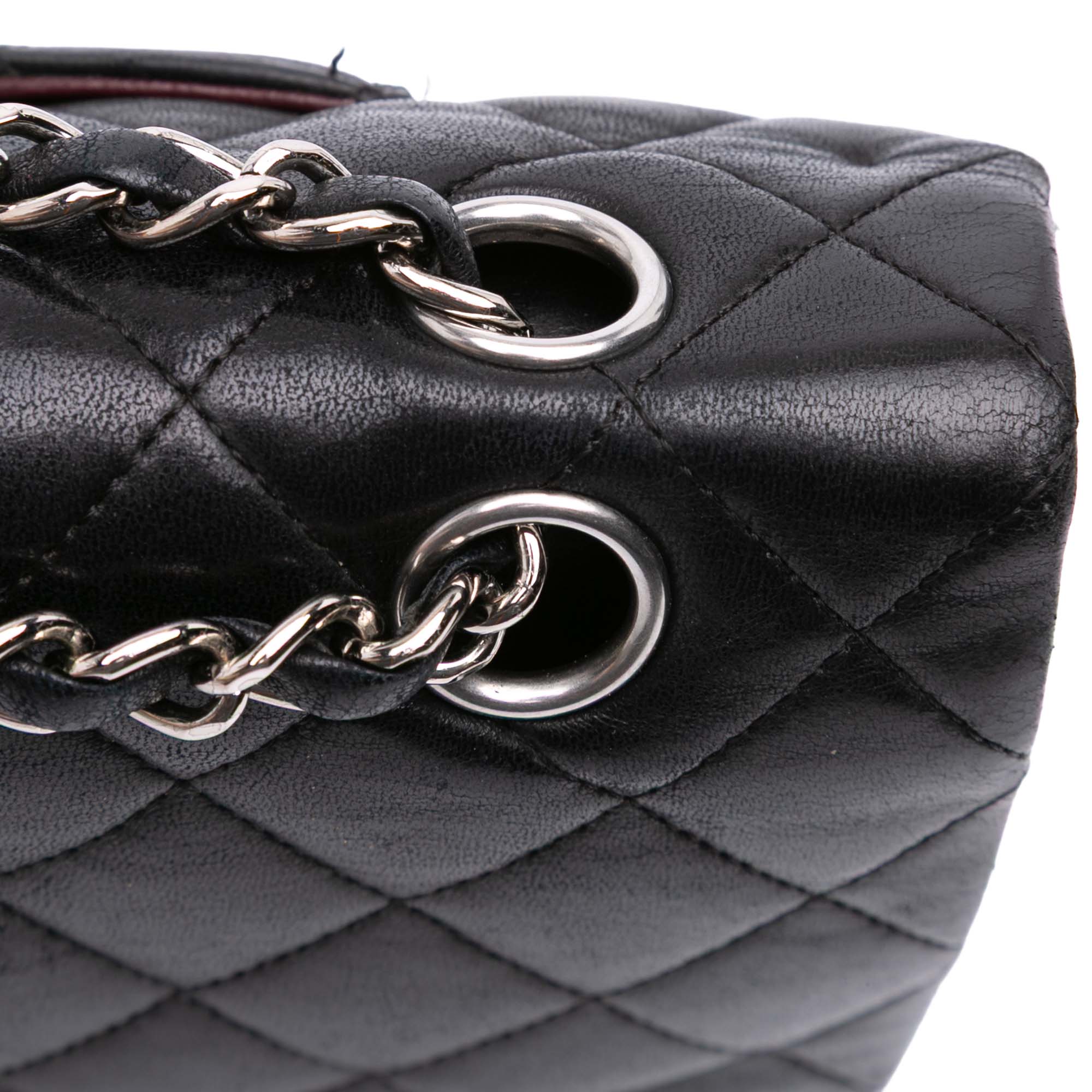 Chanel Medium Classic Lambskin Double Flap - image 11