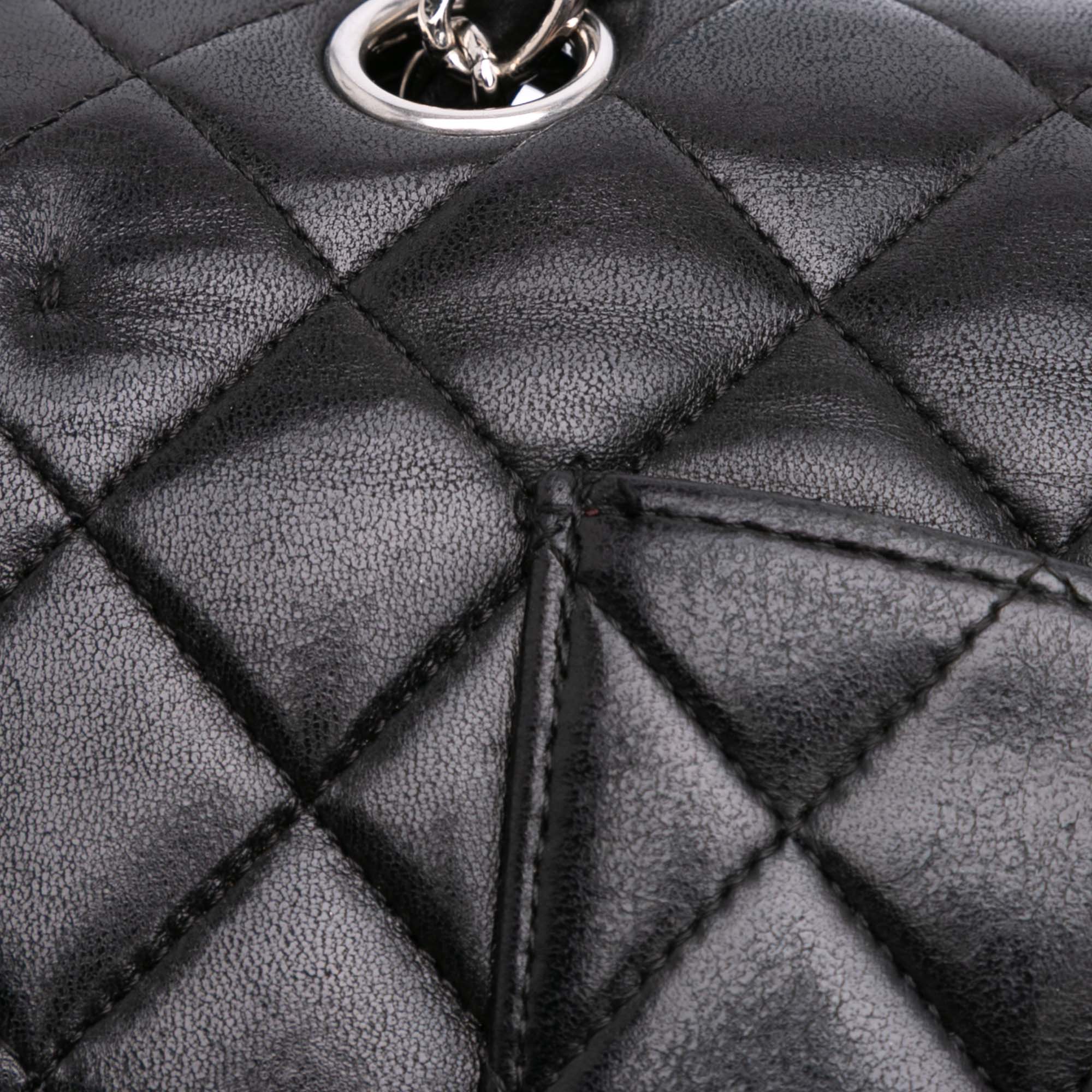 Chanel Medium Classic Lambskin Double Flap - image 8