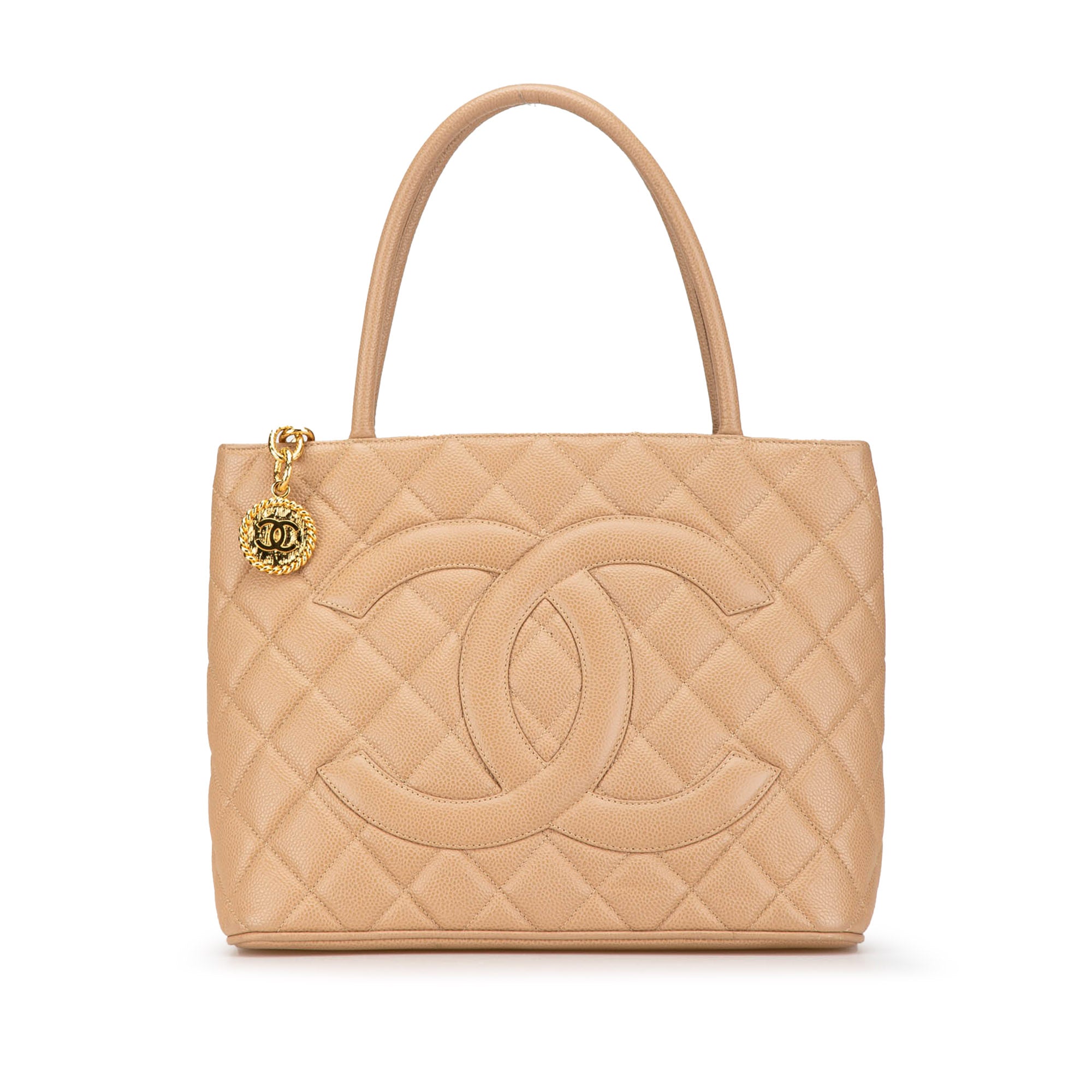 Chanel Caviar Medallion Tote - image 1