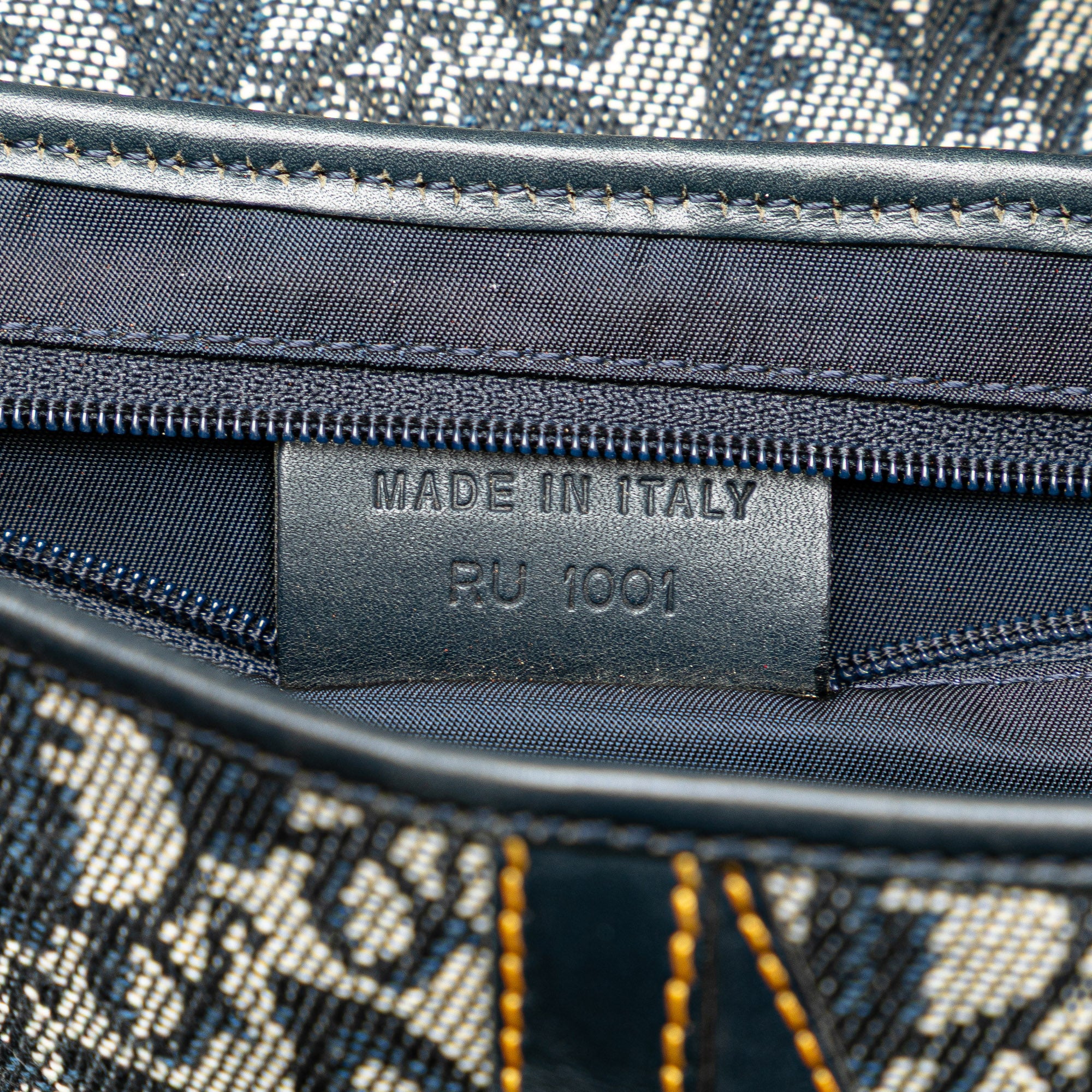 Dior Oblique Canvas Saddle Bag - image 6