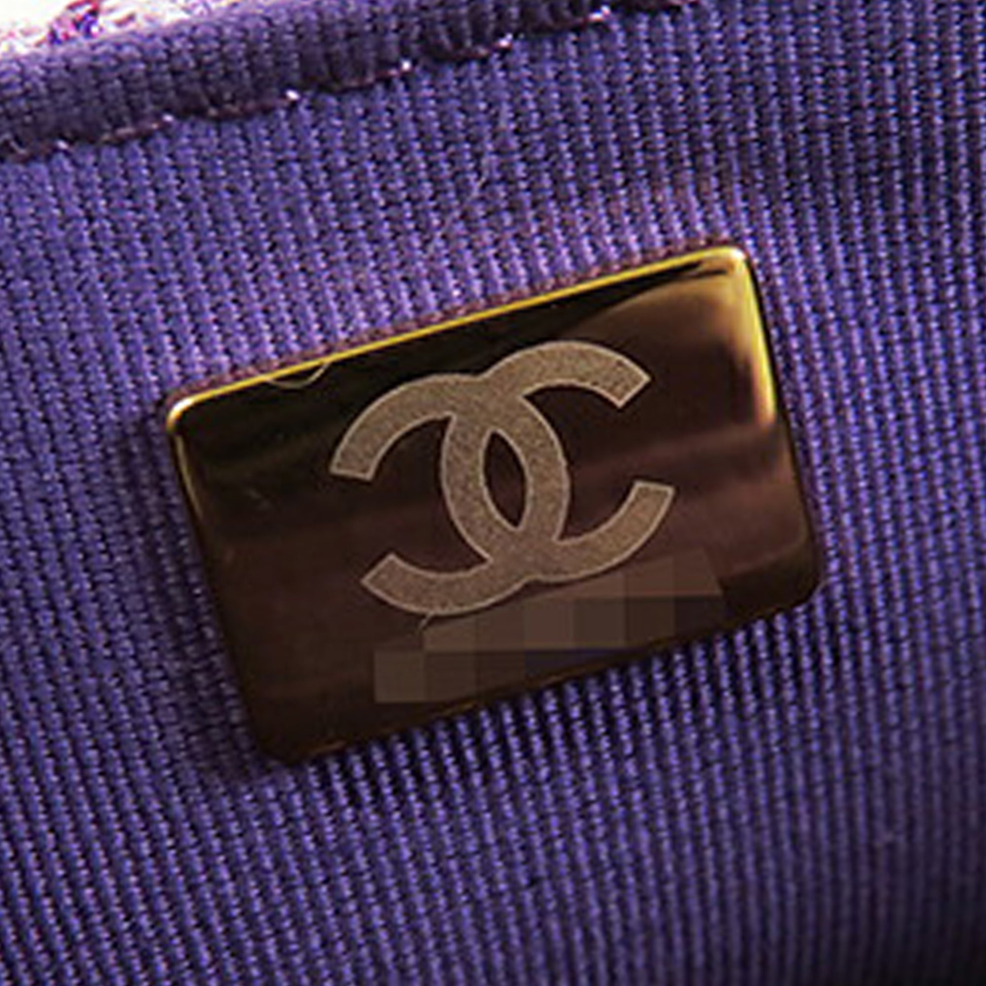 Chanel CC Quilted Tweed Top Handle Flap - image 6