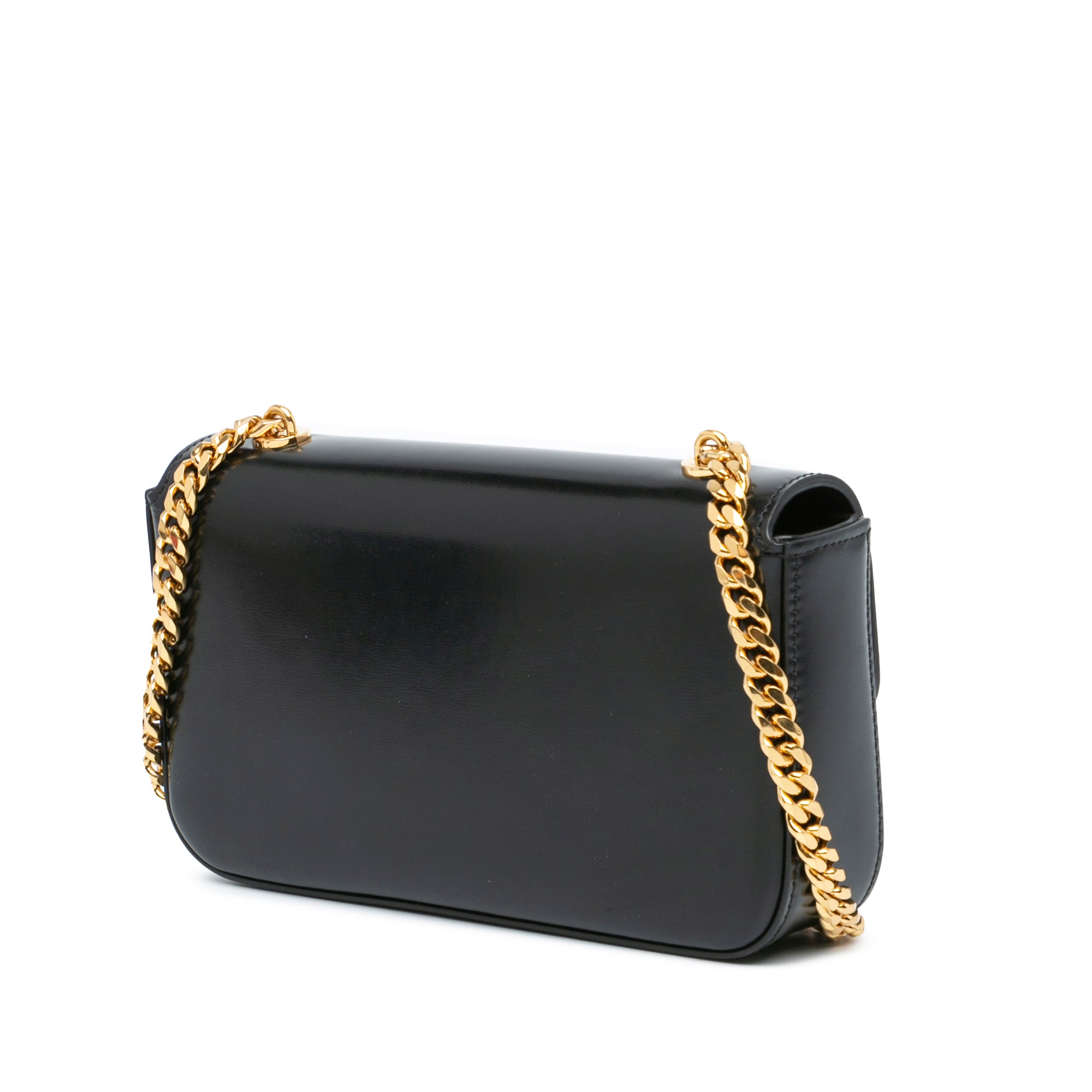 Celine Smooth Calfskin Cuir Triomphe Chain Shoulder Bag - image 2
