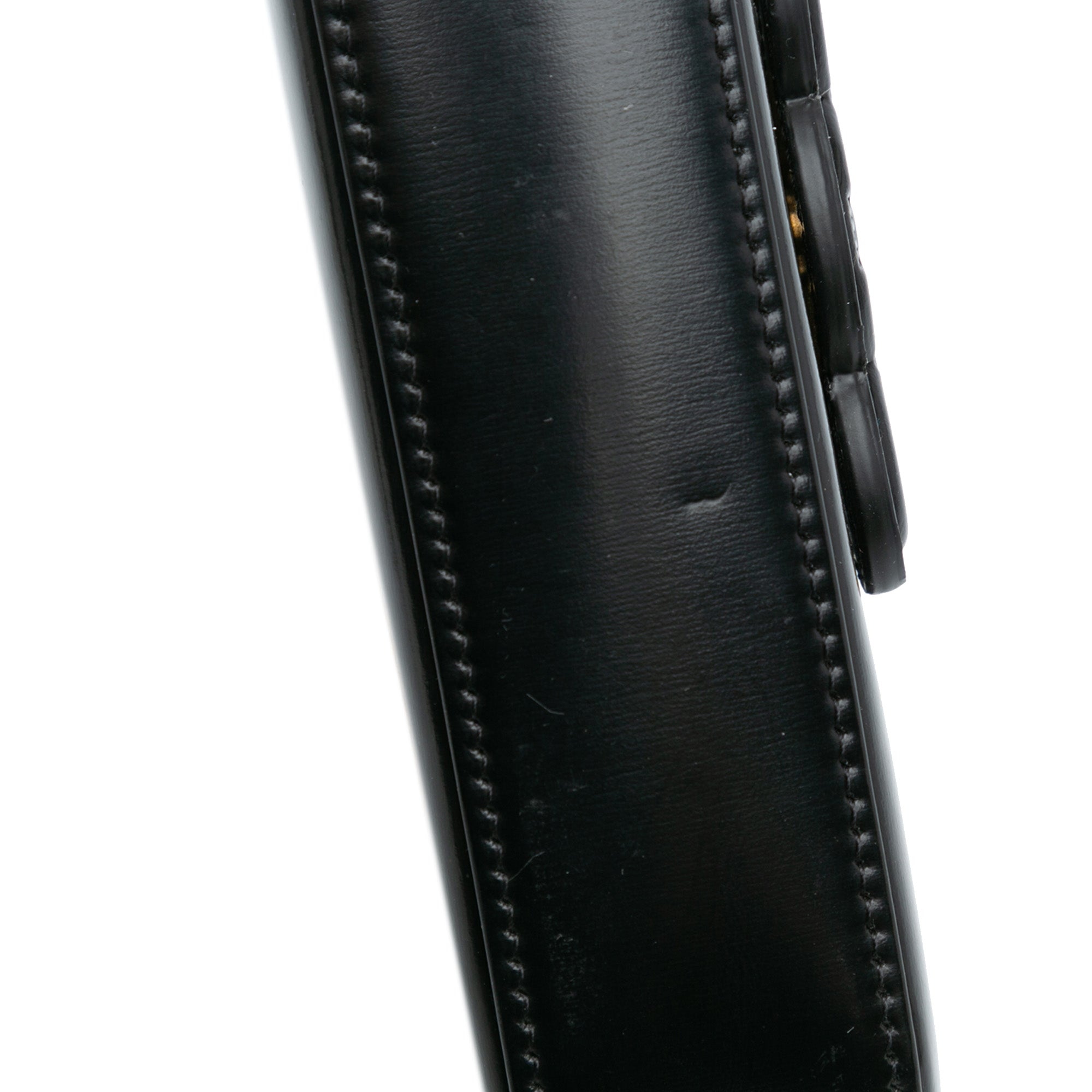 Celine Smooth Calfskin Cuir Triomphe Chain Shoulder Bag - image 7