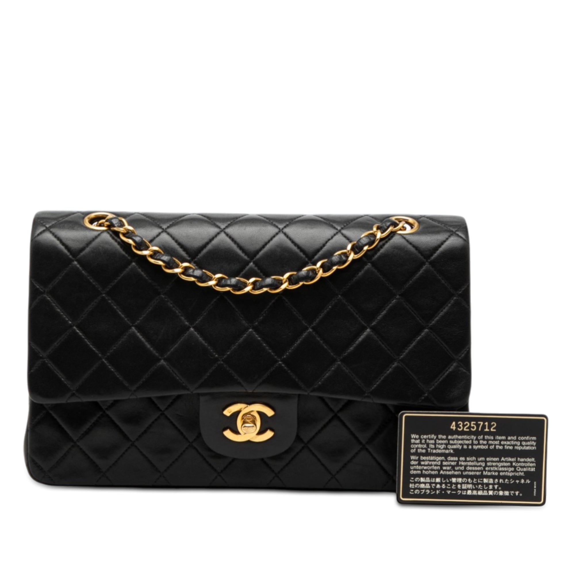 Chanel Medium Classic Lambskin Double Flap - image 8
