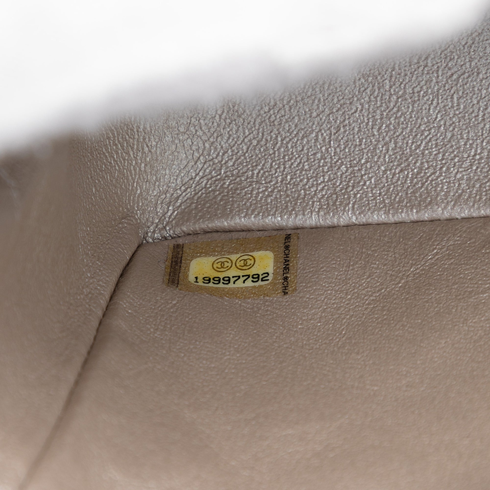 Chanel Mini Square Classic Metallic Lambskin Single Flap - image 6