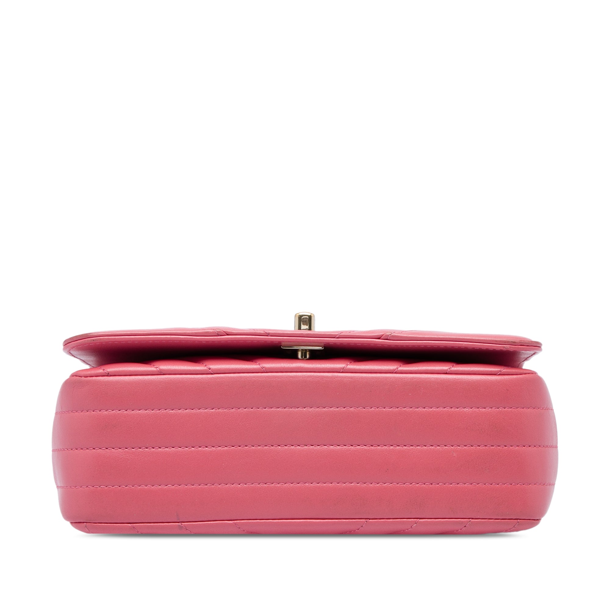 Chanel Mini Chevron Calfskin Statement Flap - image 3