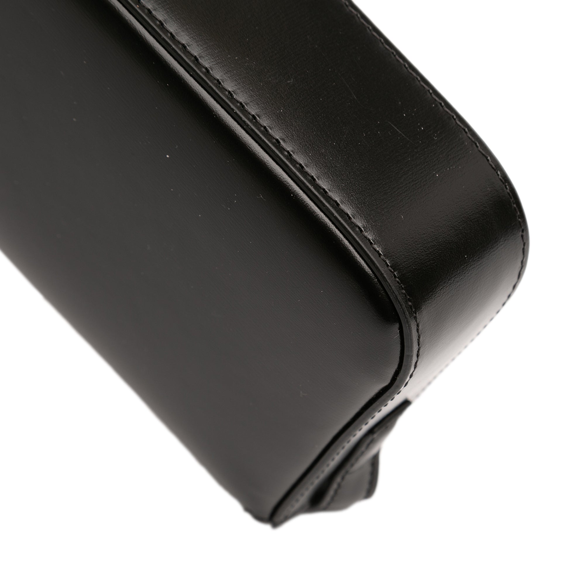 Celine Shiny Calfskin Triomphe Claude Shoulder Bag - image 8