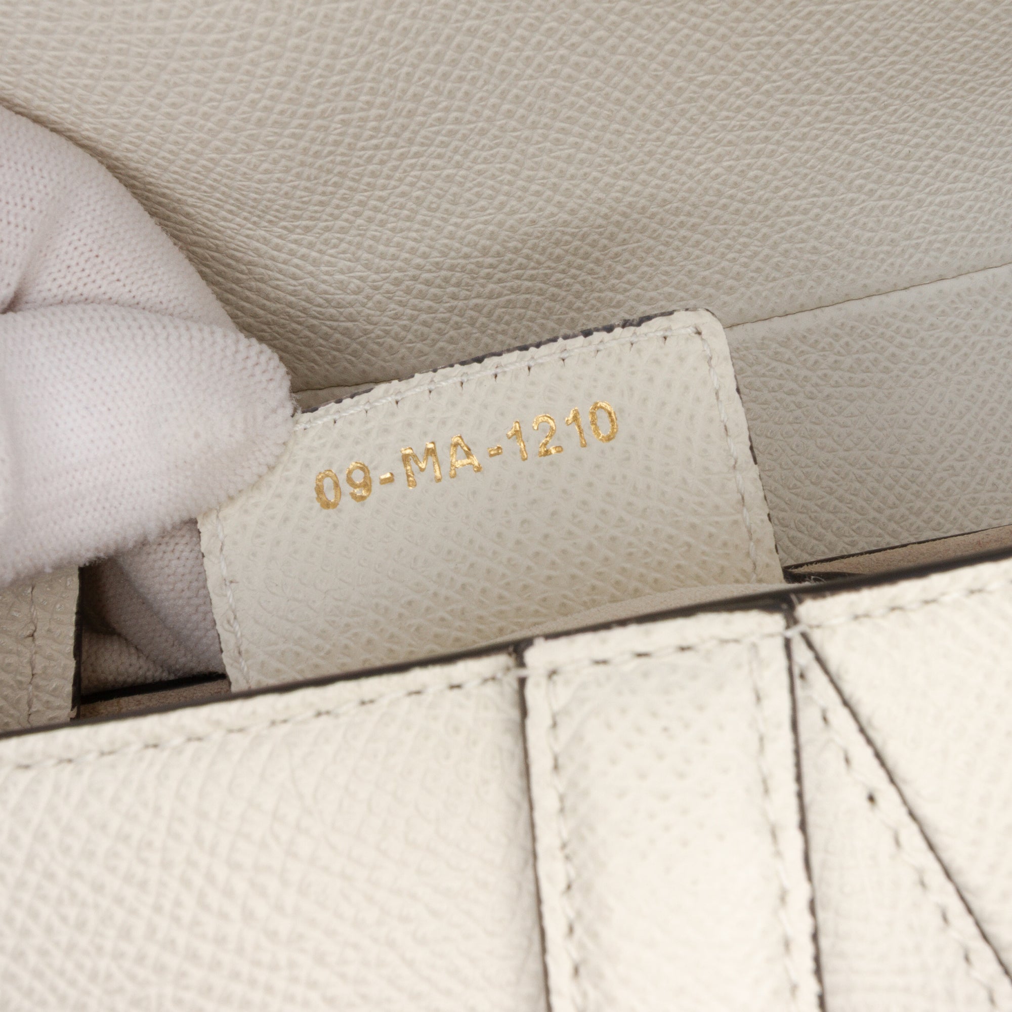 Dior Grained Calfskin Saddle Bag - image 5