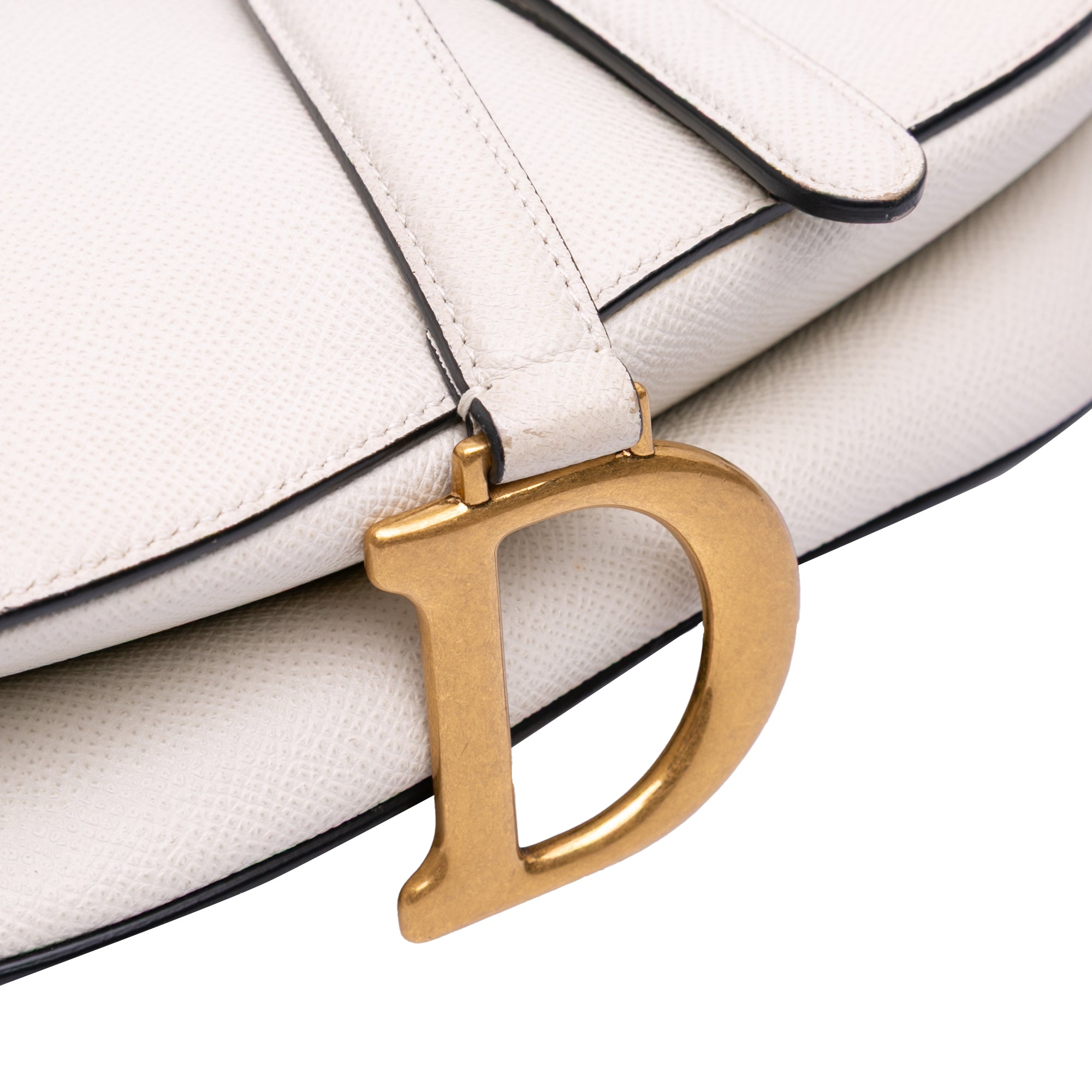 Dior Grained Calfskin Saddle Bag - image 6