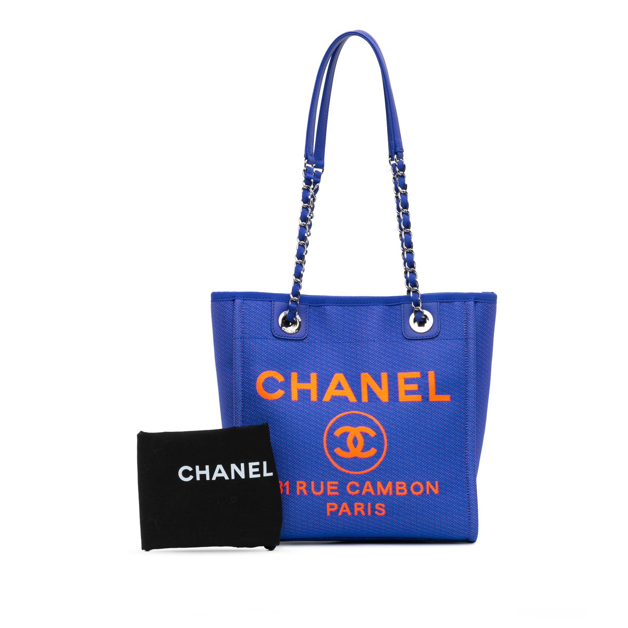 Chanel Mini Canvas Deauville Tote - image 9