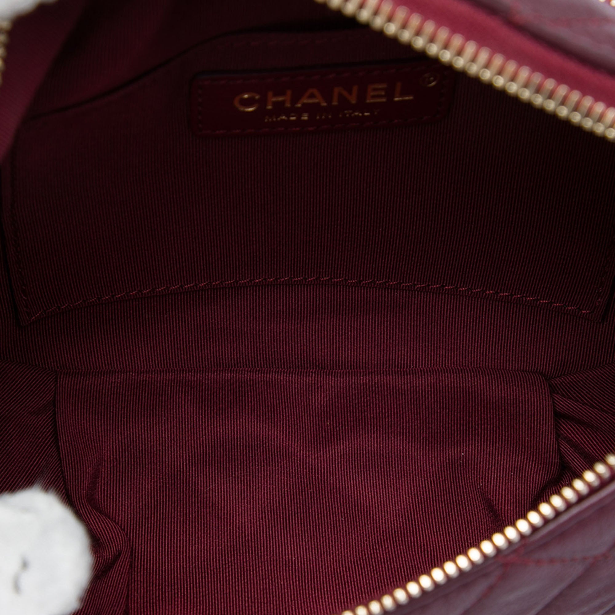 Chanel Quilted Calfskin Banane Waist Bag - image 4