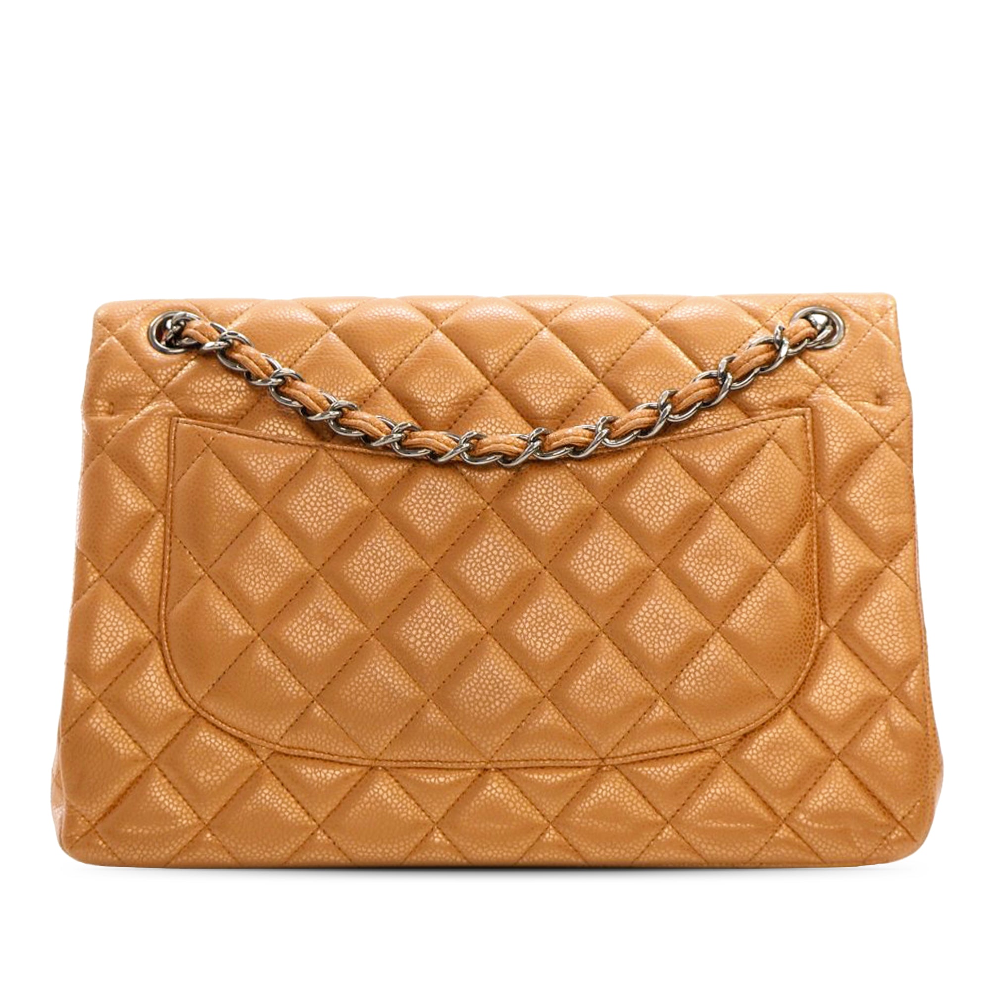 Chanel Jumbo Classic Iridescent Caviar Double Flap - image 2