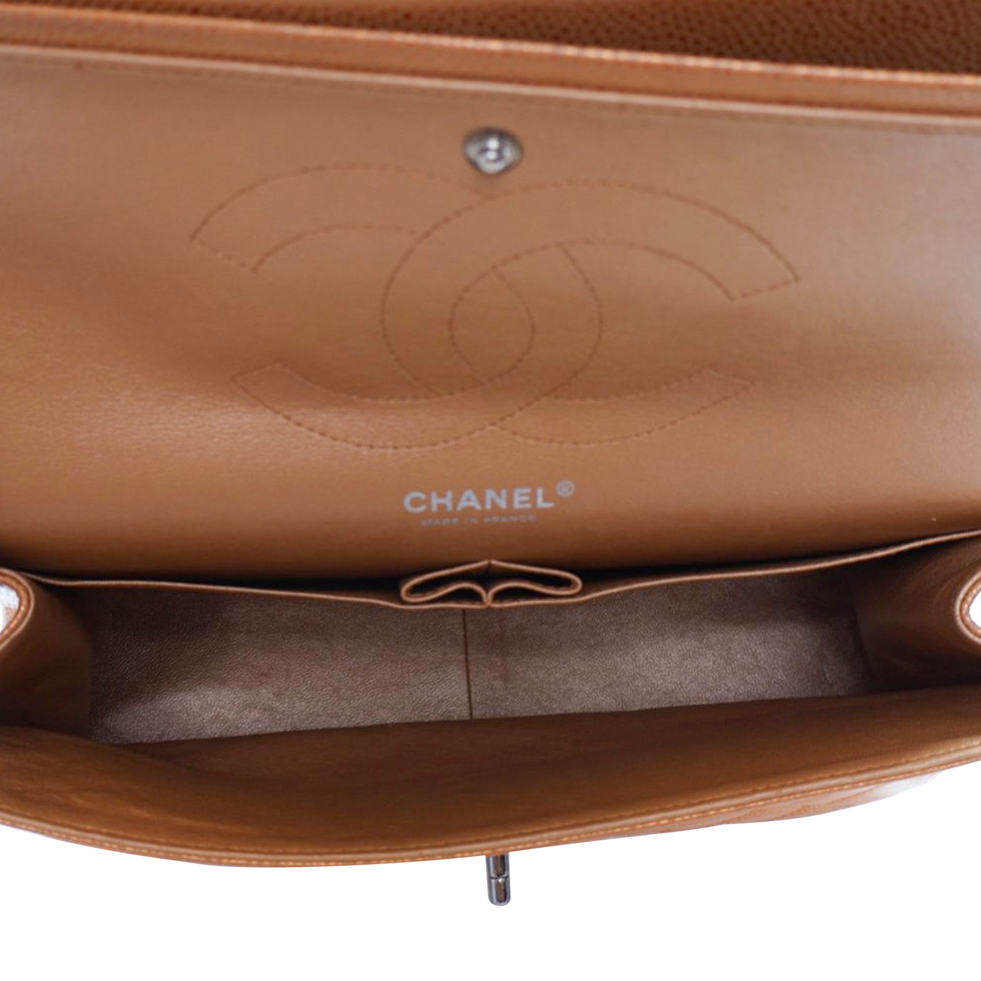 Chanel Jumbo Classic Iridescent Caviar Double Flap - image 4