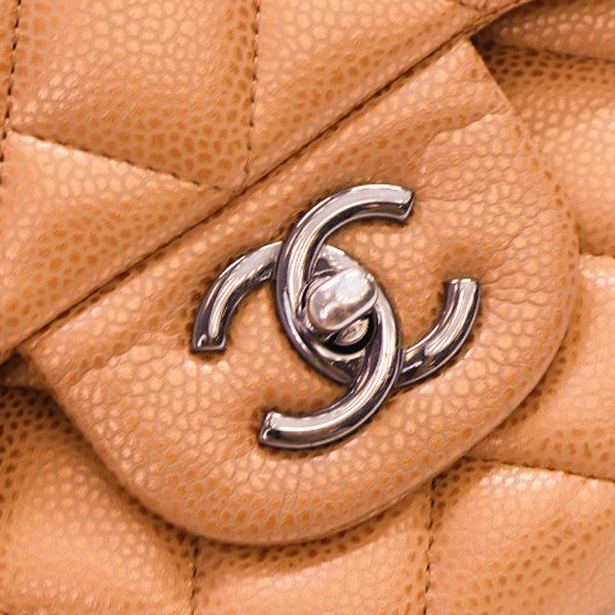 Chanel Jumbo Classic Iridescent Caviar Double Flap - image 5