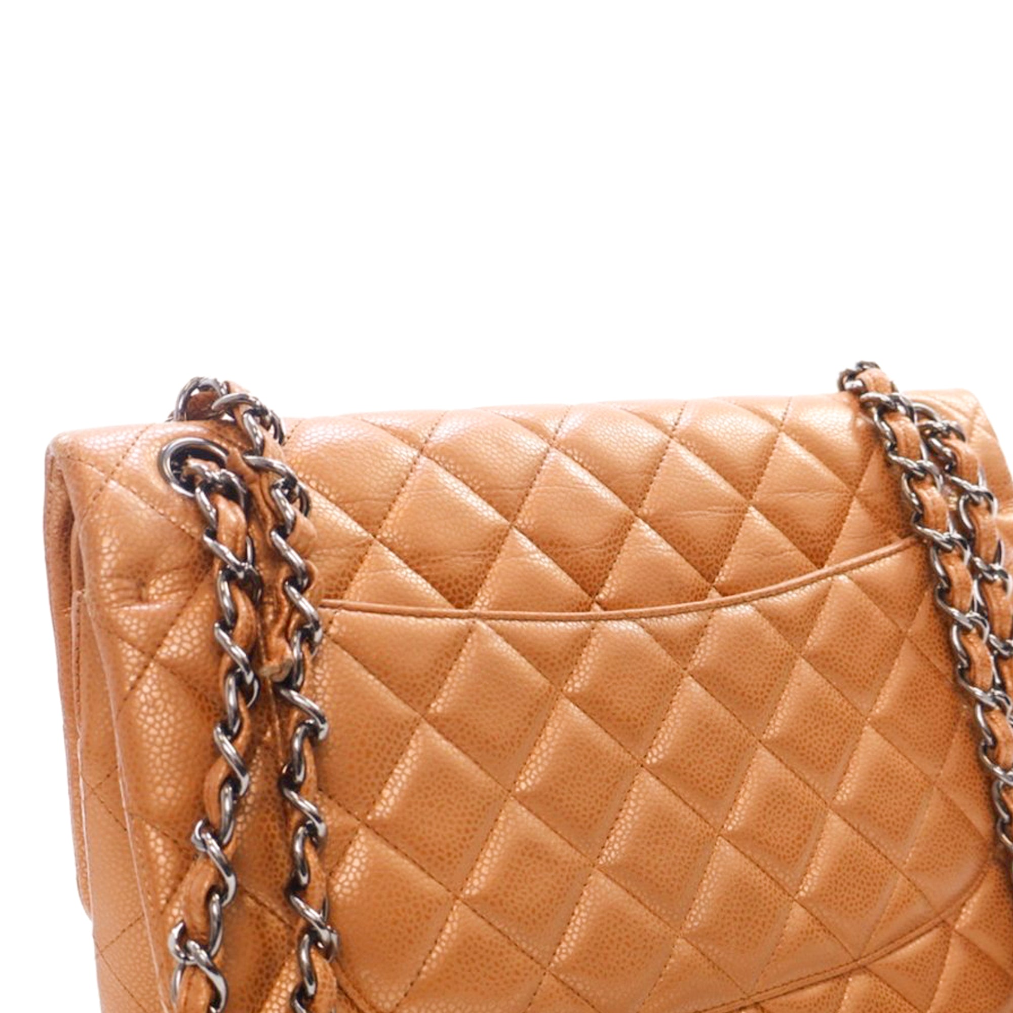 Chanel Jumbo Classic Iridescent Caviar Double Flap - image 6