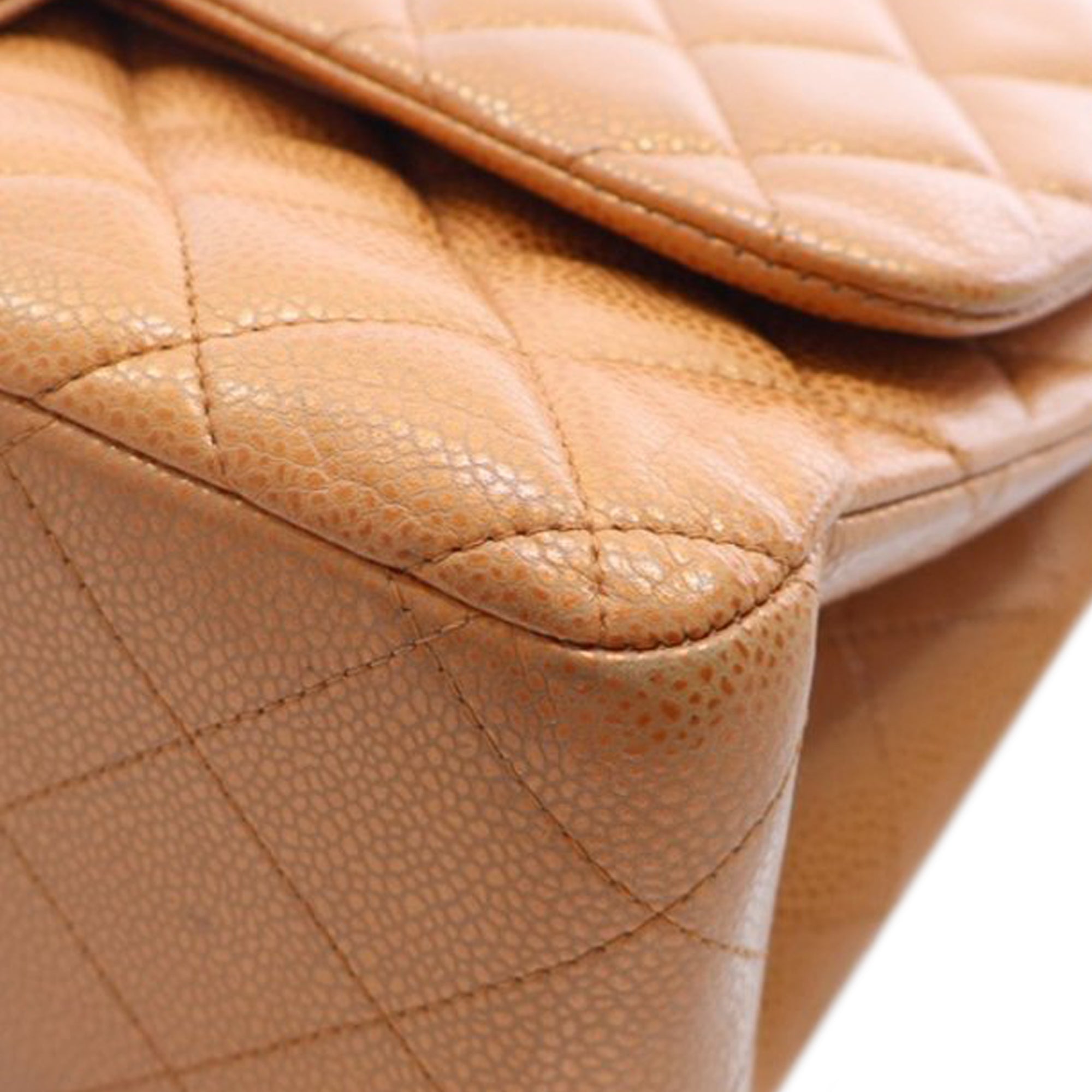 Chanel Jumbo Classic Iridescent Caviar Double Flap - image 8
