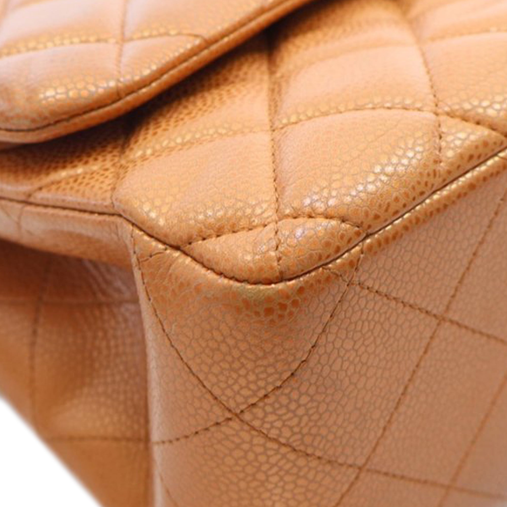 Chanel Jumbo Classic Iridescent Caviar Double Flap - image 9