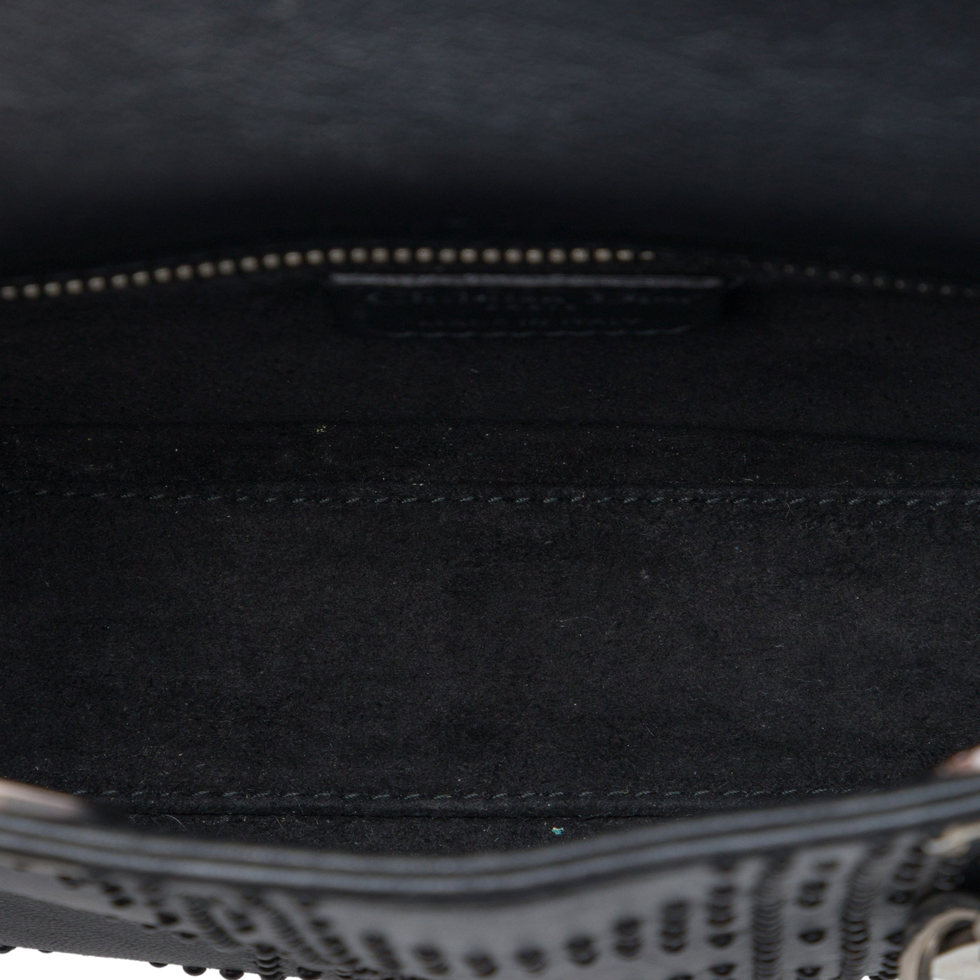 Dior Mini Calfskin Cannage Studded Lady Dior - image 4