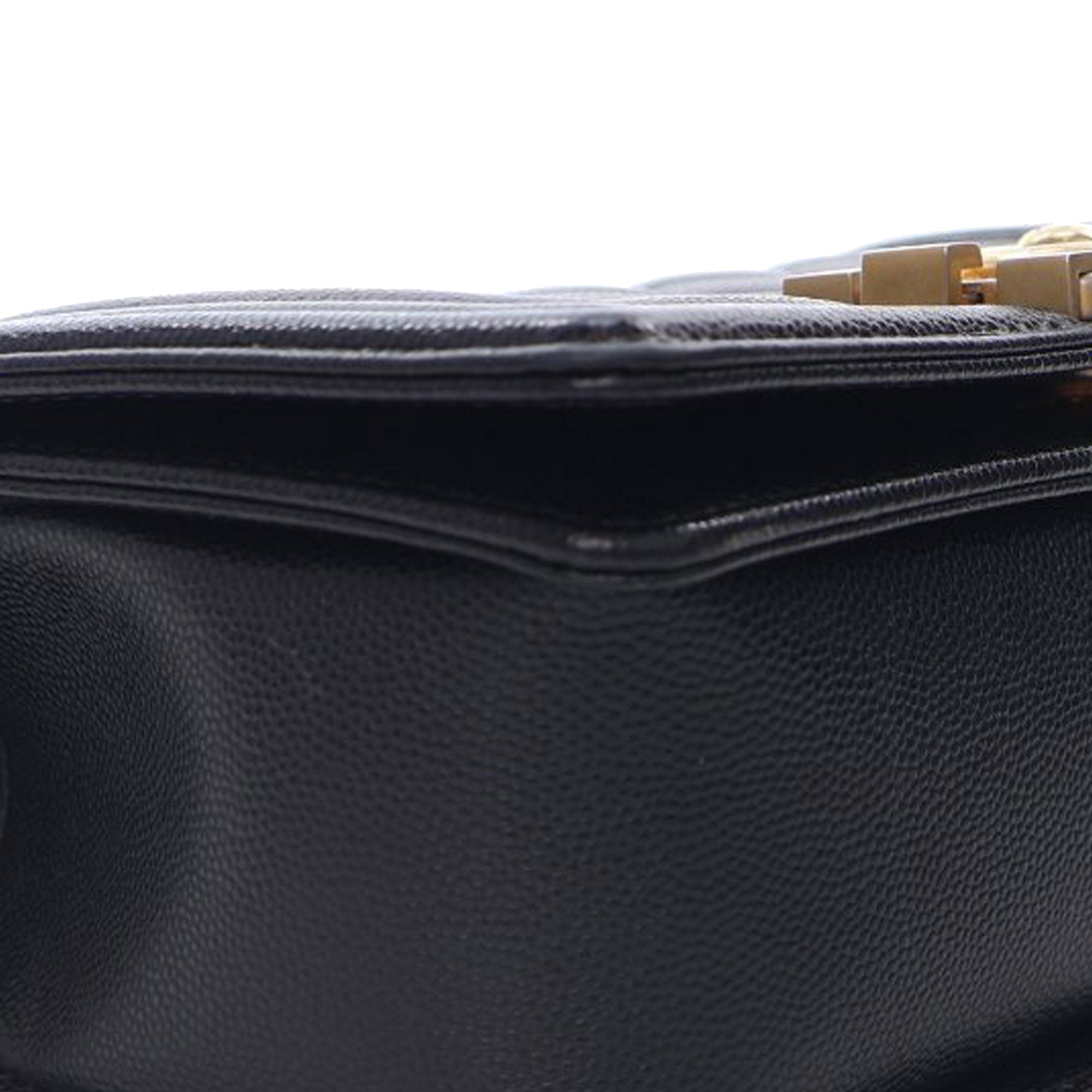 Chanel Small Quilted Caviar Boy Flap - image 11